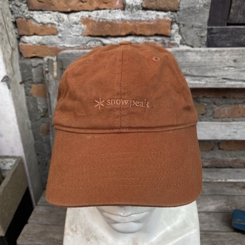 Snow peak logo cap