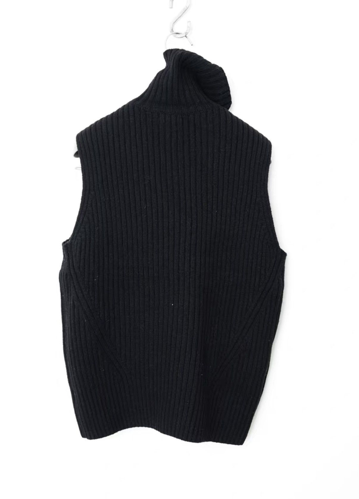 Dries Van Noten Dries Van Noten Wool Turtleneck Vest Size L / US 10 / IT 46 - 7 Thumbnail