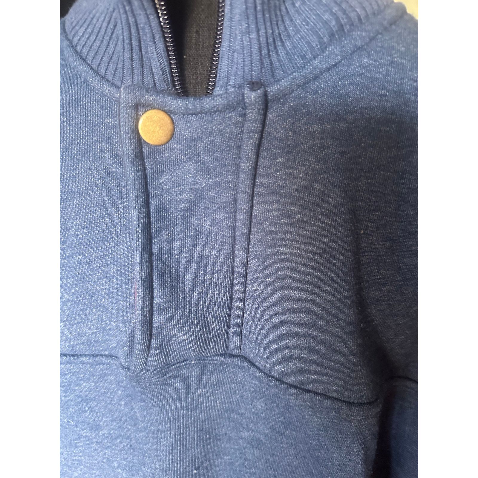 Orvis Orvis Men’s Signature 1/4 Zip Sweatshirt – Mottled Blue Size US L / EU 52-54 / 3 - 2 Thumbnail