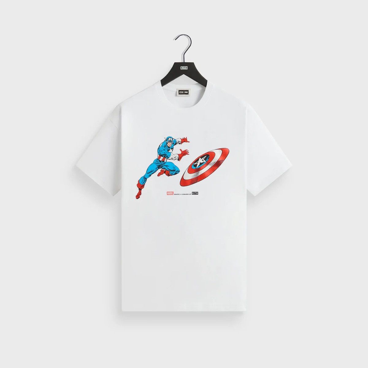 Kith × Marvel Comics Kith Marvel Captain America Vintage Tee Size US L / EU 52-54 / 3 - 1 Thumbnail