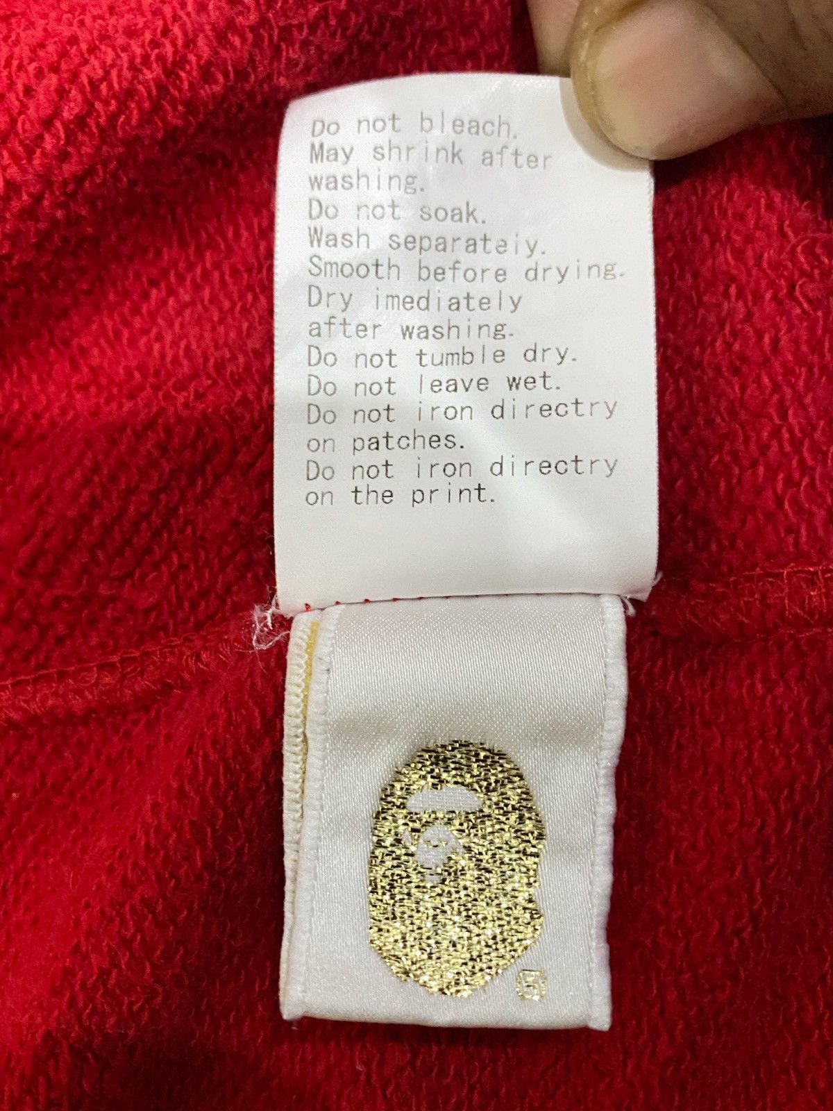 Bape Vintage Rare 2008 Bape Panda A Bathing Ape Full Zip Hoodie Size XXS / US 00 / IT 34 - 14 Thumbnail
