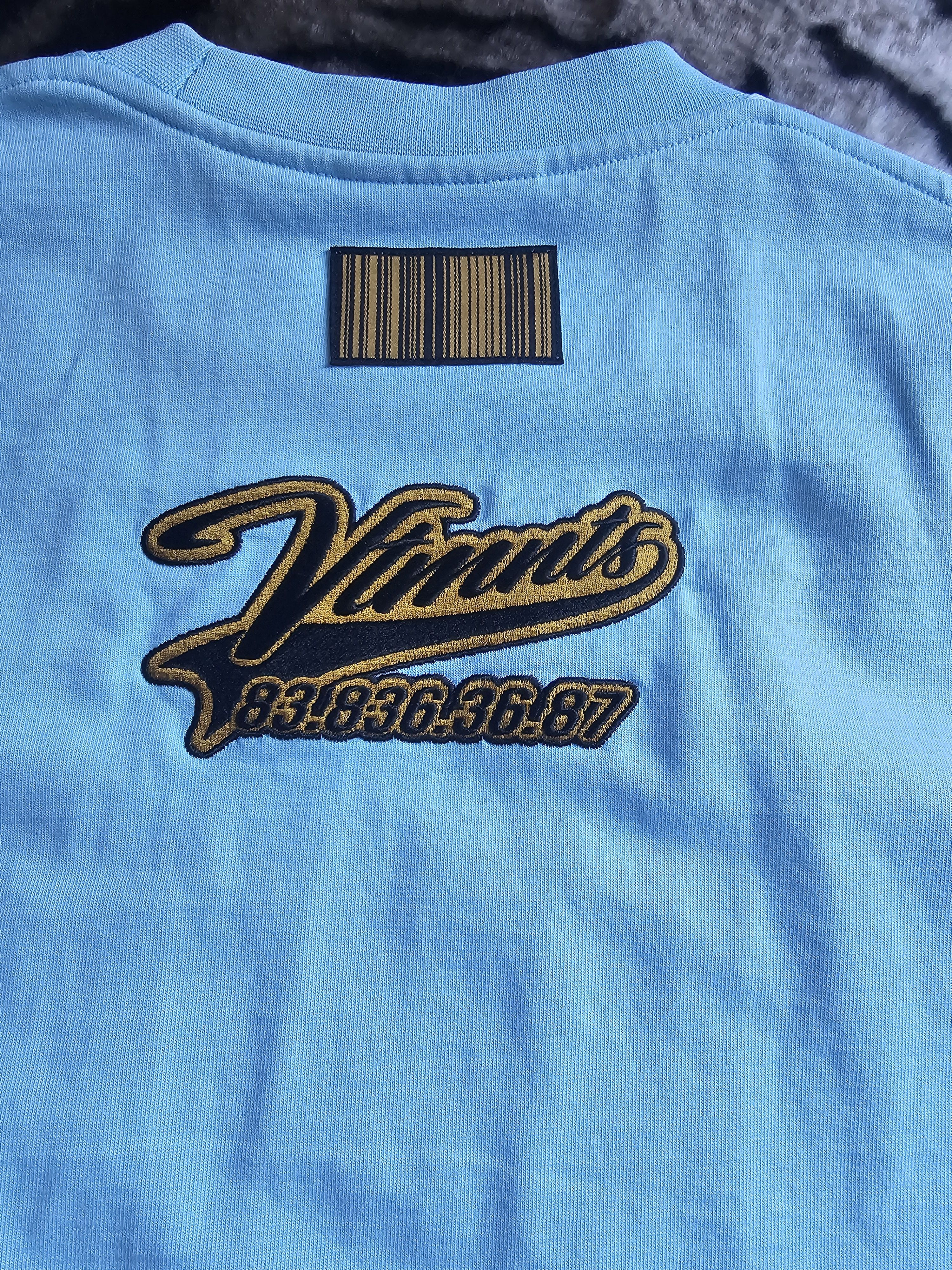 Vetements VTMNTS Baby Blue Men's Short Sleeve Size US S / EU 44-46 / 1 - 2 Thumbnail