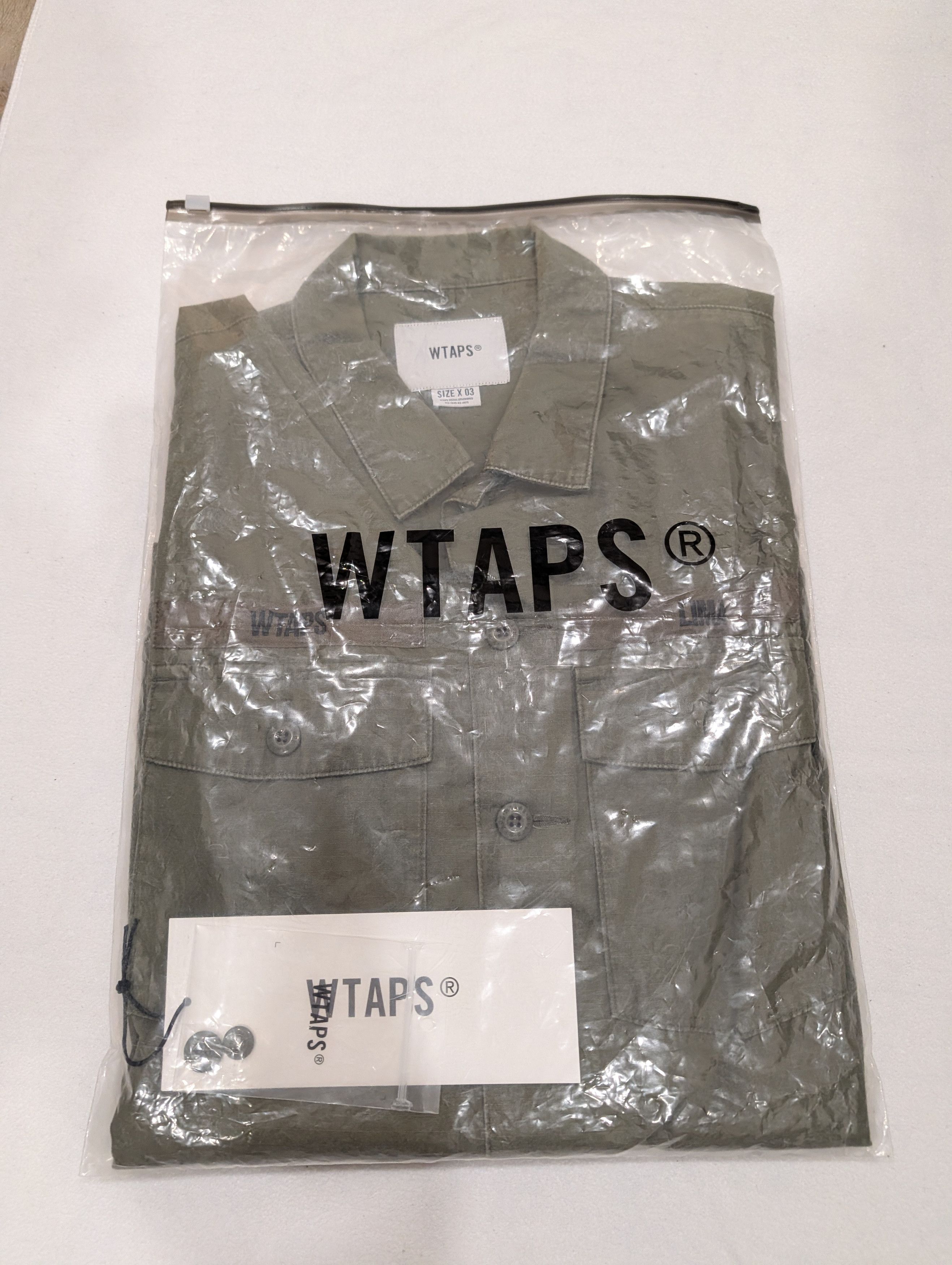 Wtaps WTAPS military jacket 192BRDT-SHM02 Size US L / EU 52-54 / 3 - 1 Thumbnail