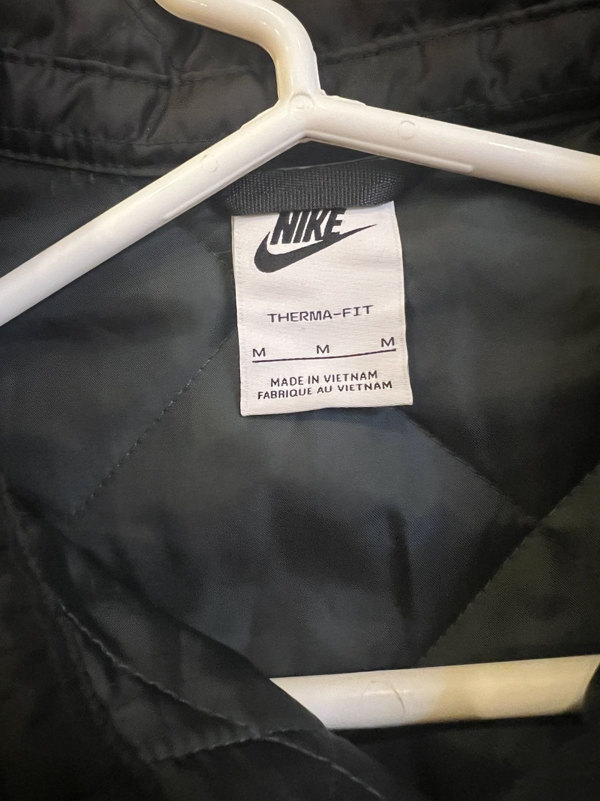 Nike × Vintage NIKE Sportswear Quilted Therma-Fit Jacket Size M / US 6-8 / IT 42-44 - 10 Thumbnail
