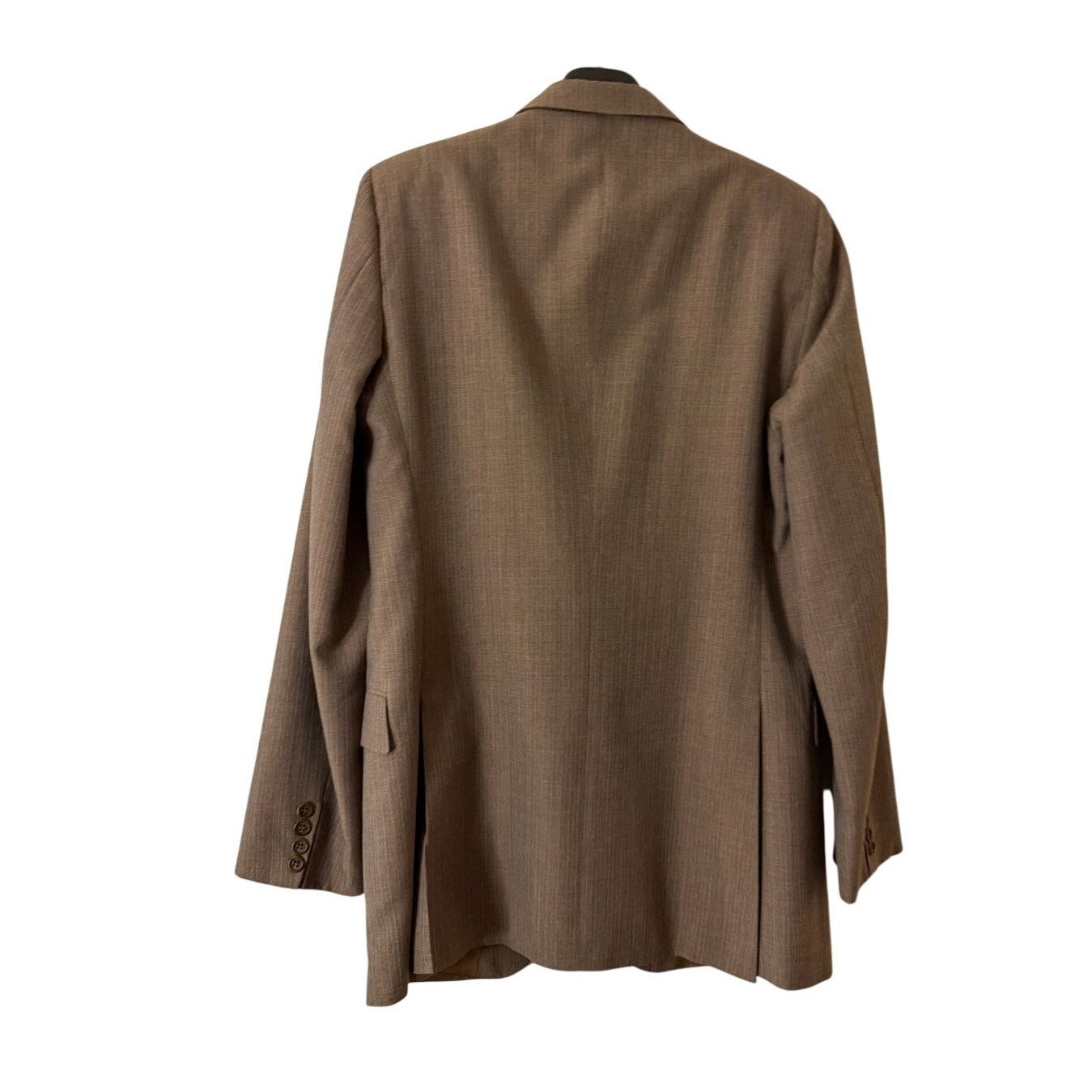 Yves Saint Laurent Vintage Yves Saint Laurent Grodins Wool 2BTN 2 PC Full Suit Size 34R - 2 Thumbnail