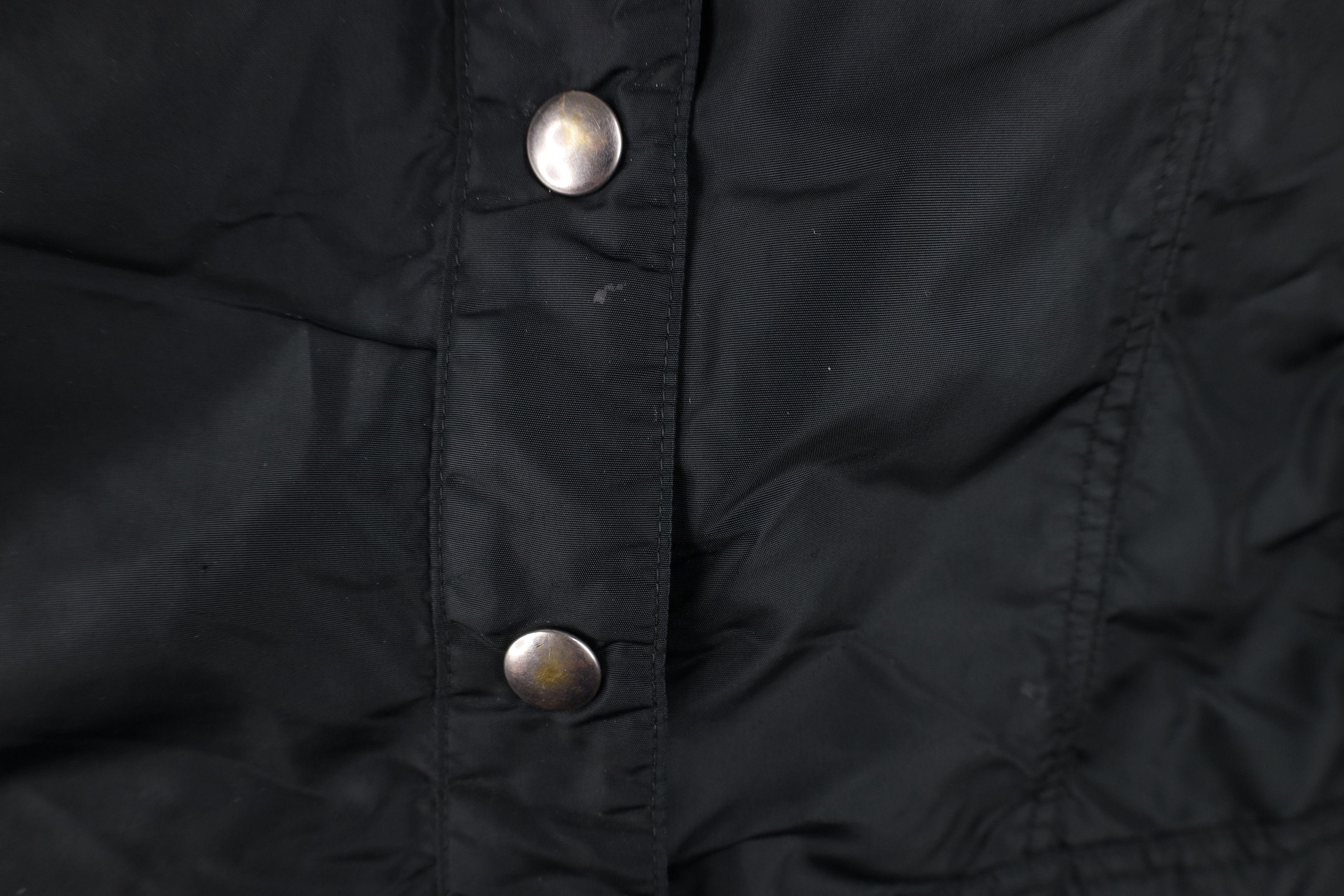 Gap Vintage 90s Y2K Gap Micro Puffer Bomber Jacket Black Size S / US 4 / IT 40 - 6 Thumbnail