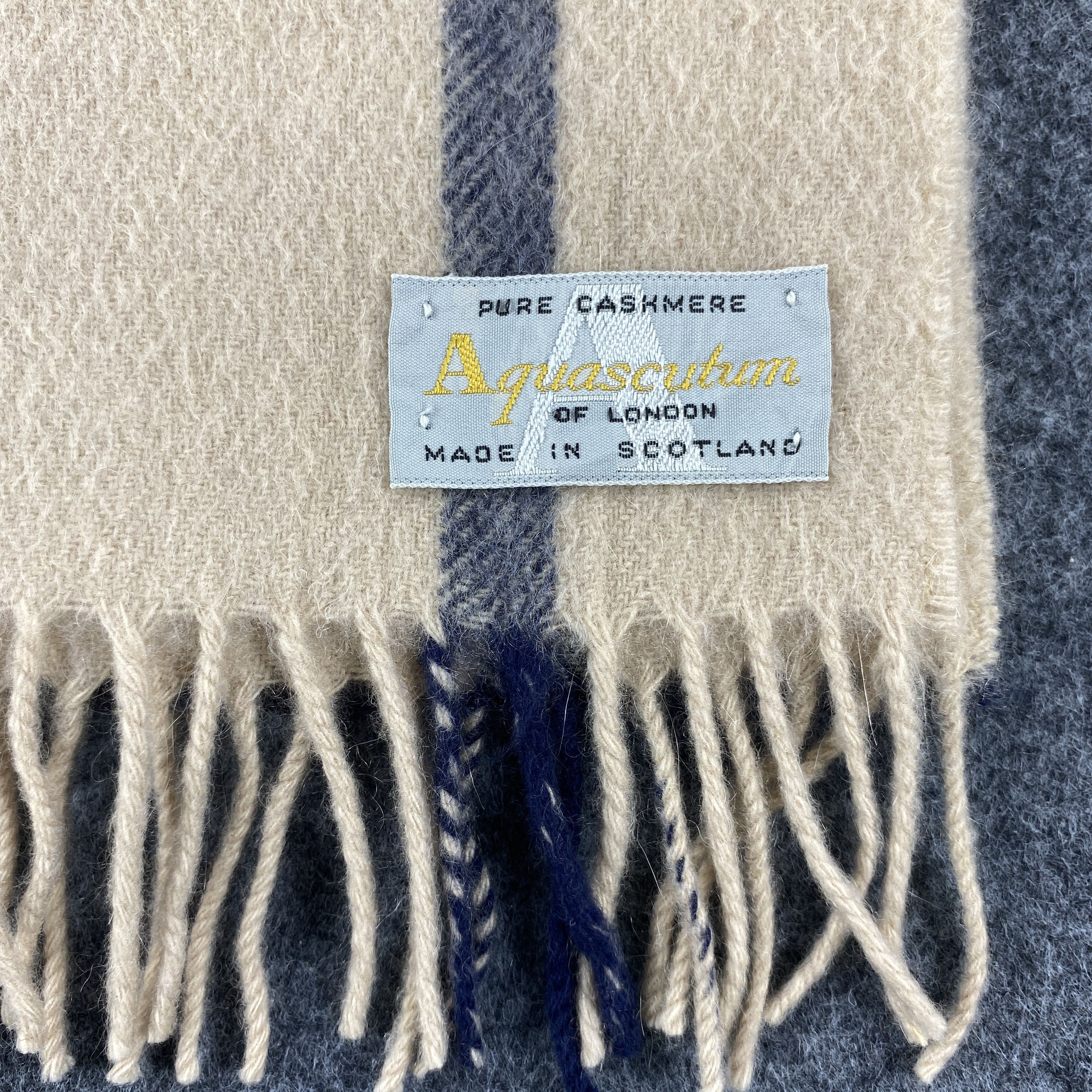 Aquascutum Aquascutum Scarf # Muffler # Neckwear # D394 Size ONE SIZE - 2 Thumbnail