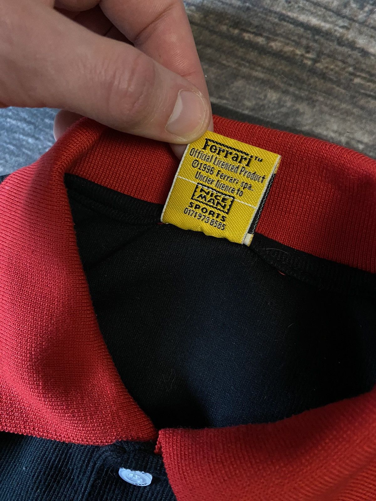 Ferrari × Vintage 1996 Ferrari Rare Licensed Shirt Size US XL / EU 56 / 4 - 6 Thumbnail