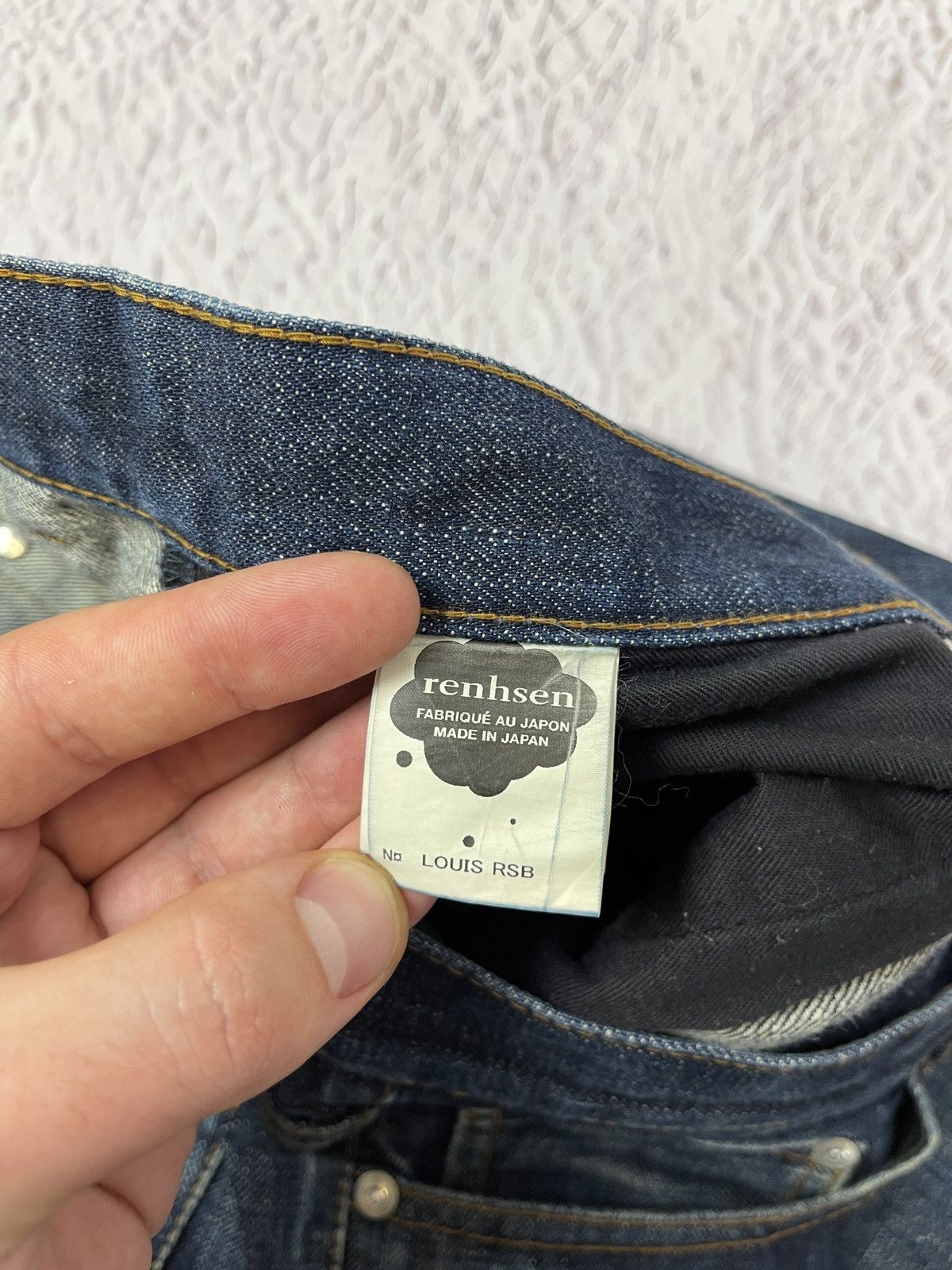 Japanese Brand Renhsen Louis Rsb made in Japan selvadge denim jeans Size US 32 / EU 48 - 14 Thumbnail