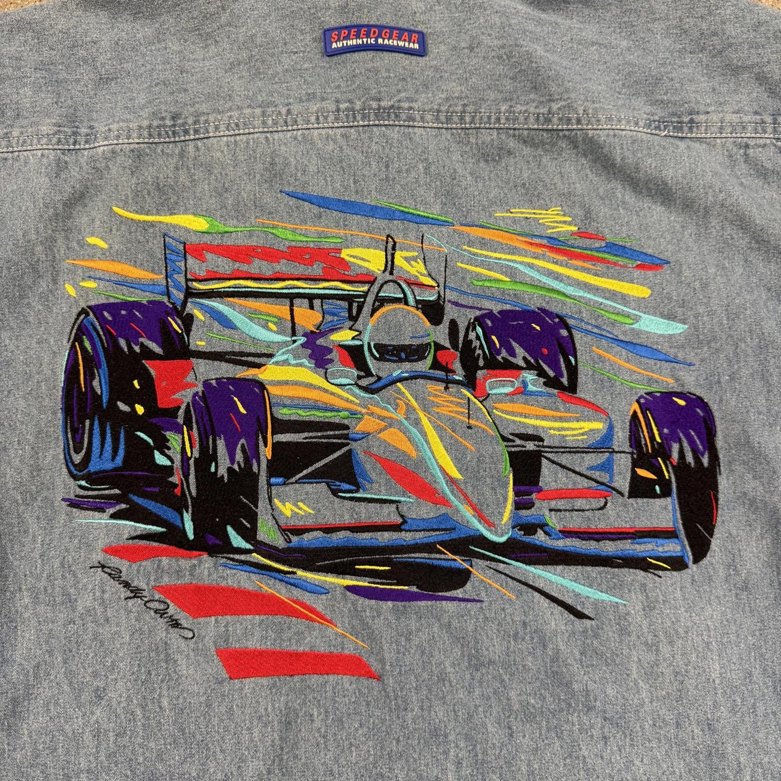 Formula 1 F1 Speedgear Authentic Racewear Embroidered Denim Shirt - L Size US L / EU 52-54 / 3 - 8 Thumbnail
