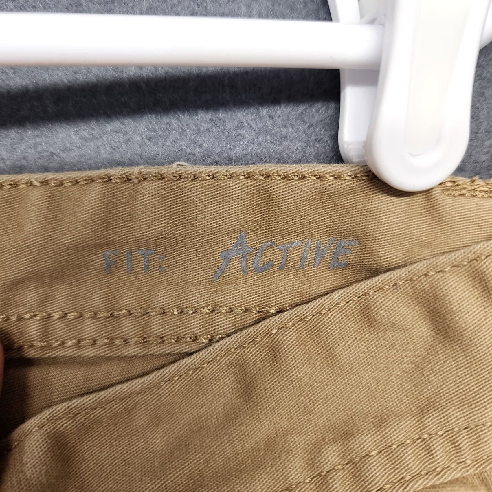 Eddie Bauer Eddie Bauer Mens Pants Active Fit Cargo 34x30 Brown Taper Gorpcore Tagged 34x32 Size US 34 / EU 50 - 4 Thumbnail