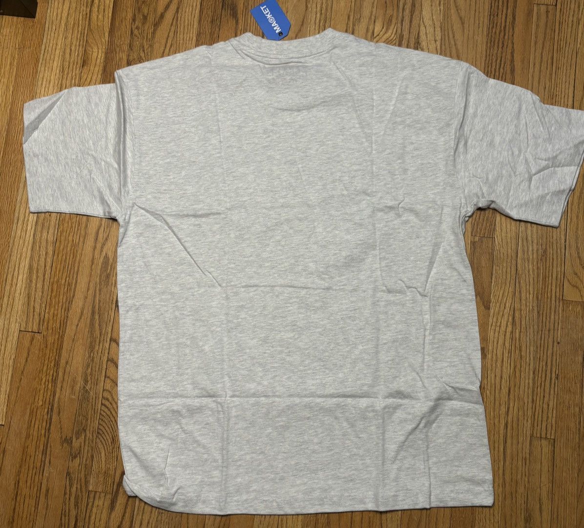 Market Market Mens XL Gray Tshirt Size US XL / EU 56 / 4 - 2 Thumbnail