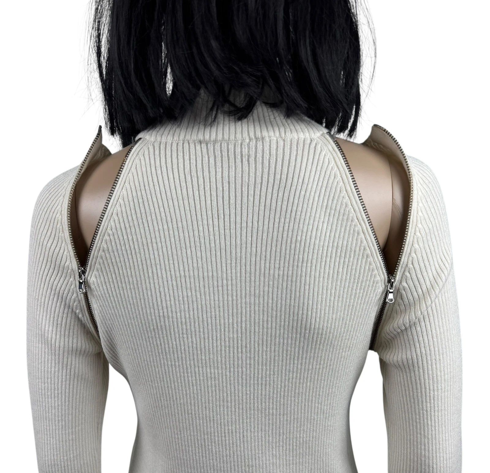 Dolce & Gabbana Dolce & Gabbana Vintage Ribbed Knit Jumper Viscose Wool Size M / US 6-8 / IT 42-44 - 13 Thumbnail