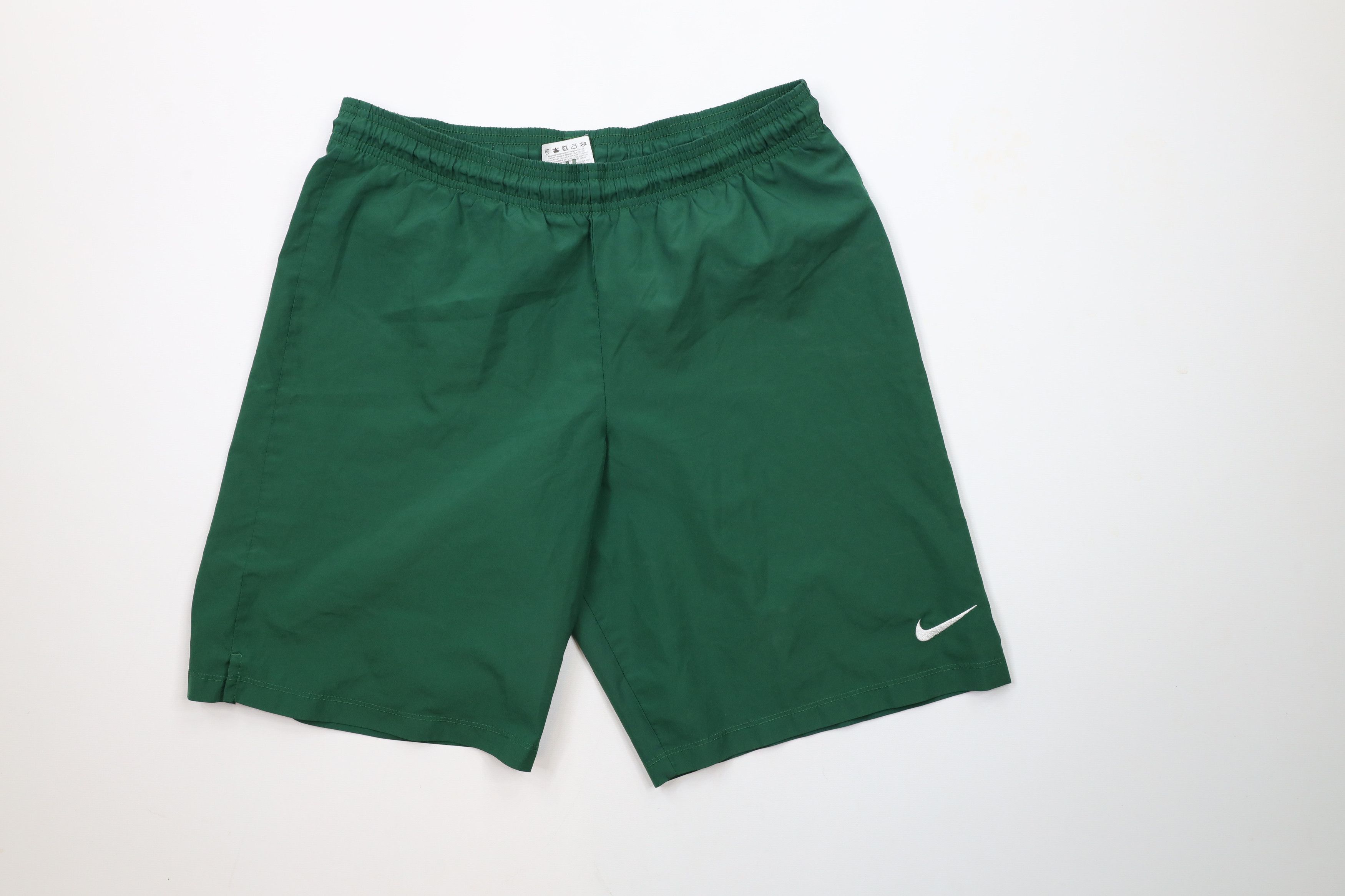 Nike × Vintage Vintage Nike Scott Mini Swoosh Running Soccer Shorts Green Size US 32 / EU 48 - 1 Thumbnail
