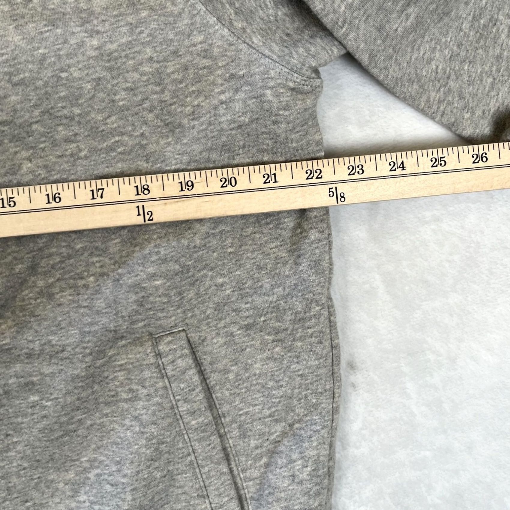 Adidas Adidas UC Merced Hoodie Mens L Gray Sherpa Lined Fleece Pullover Sweatshirt Size US L / EU 52-54 / 3 - 5 Thumbnail