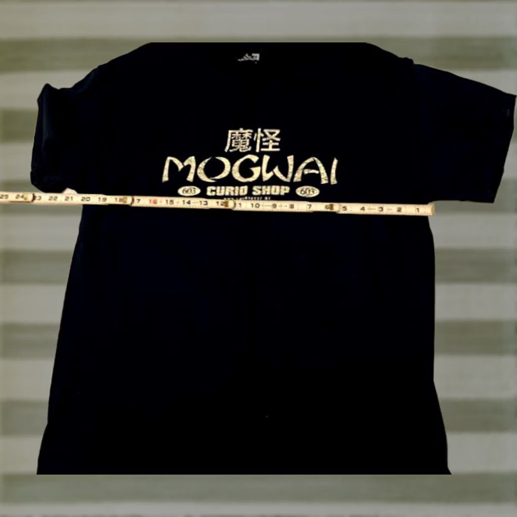 Vintage Mogwai Curio Shop Chinatown T-Shirt Large Navy Last to Nowhere Mens L Blue Shirt Size US L / EU 52-54 / 3 - 1 Thumbnail