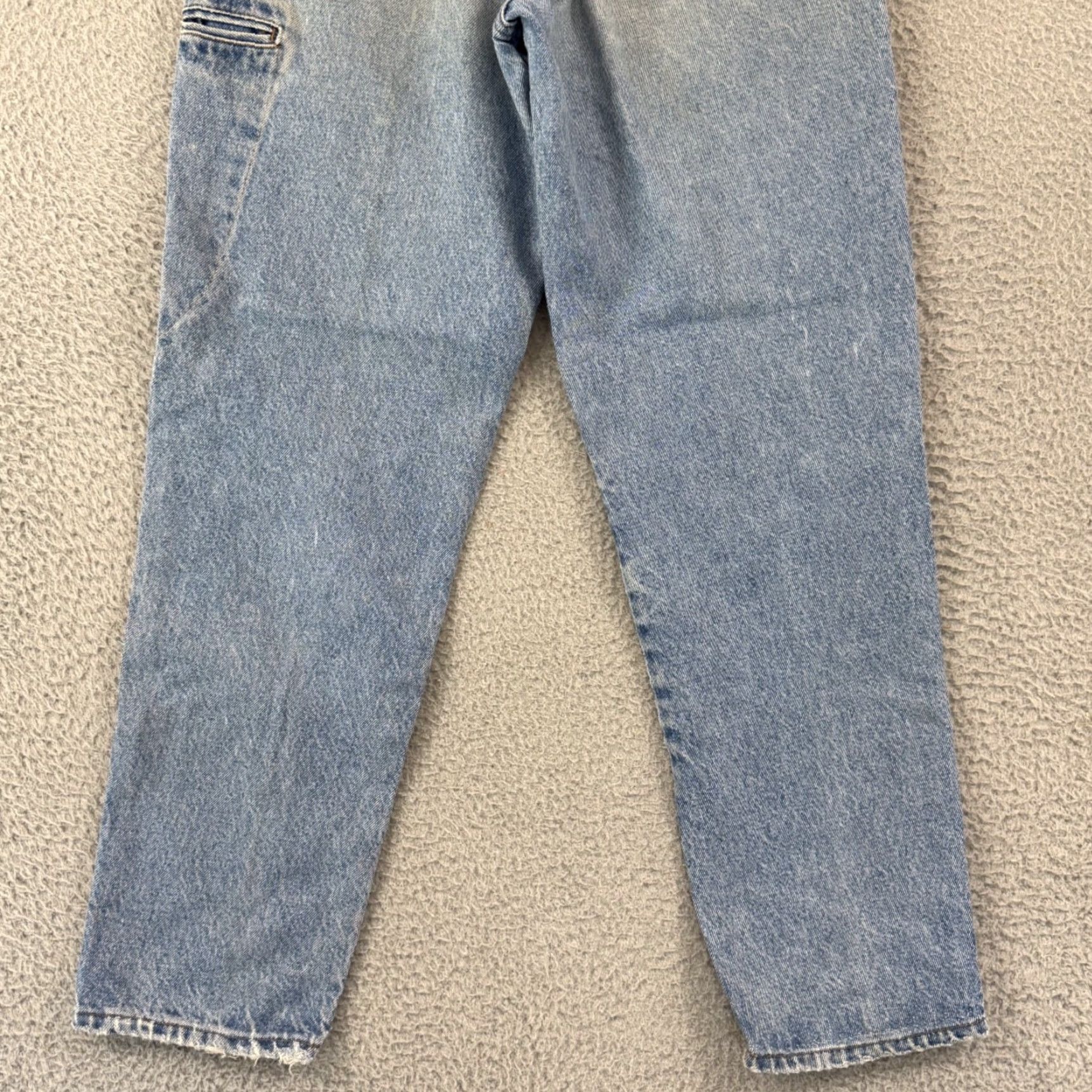Vintage VINTAGE Forenza Jeans Womens 6 Blue High Waisted Mom 90s Tapered Denim 26x30 Zip Size 28" / US 6 / IT 42 - 7 Thumbnail