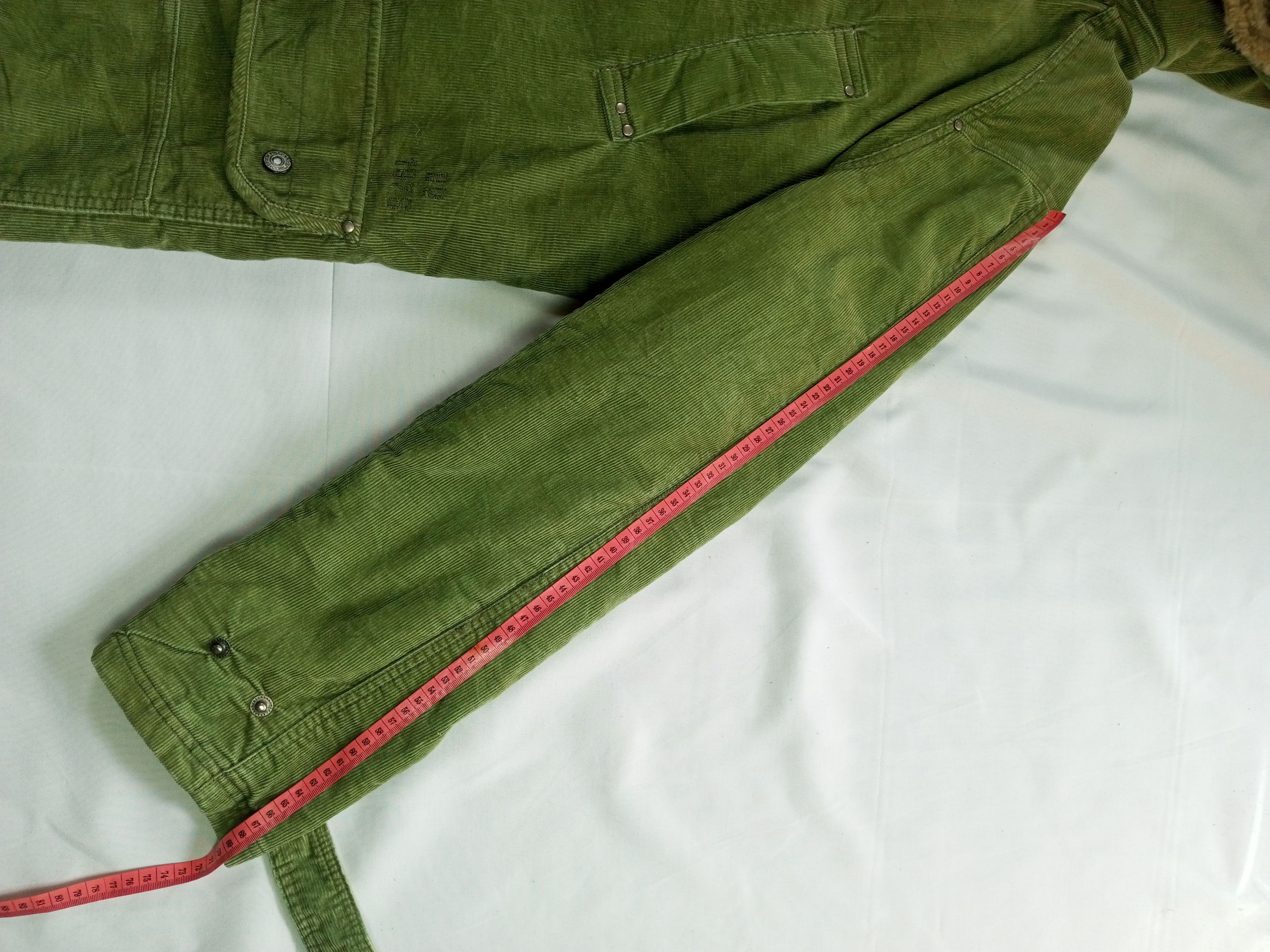 Japanese Brand C.O.AX Fur Corduroy Removable Hoodie Jacket Size US XL / EU 56 / 4 - 22 Thumbnail
