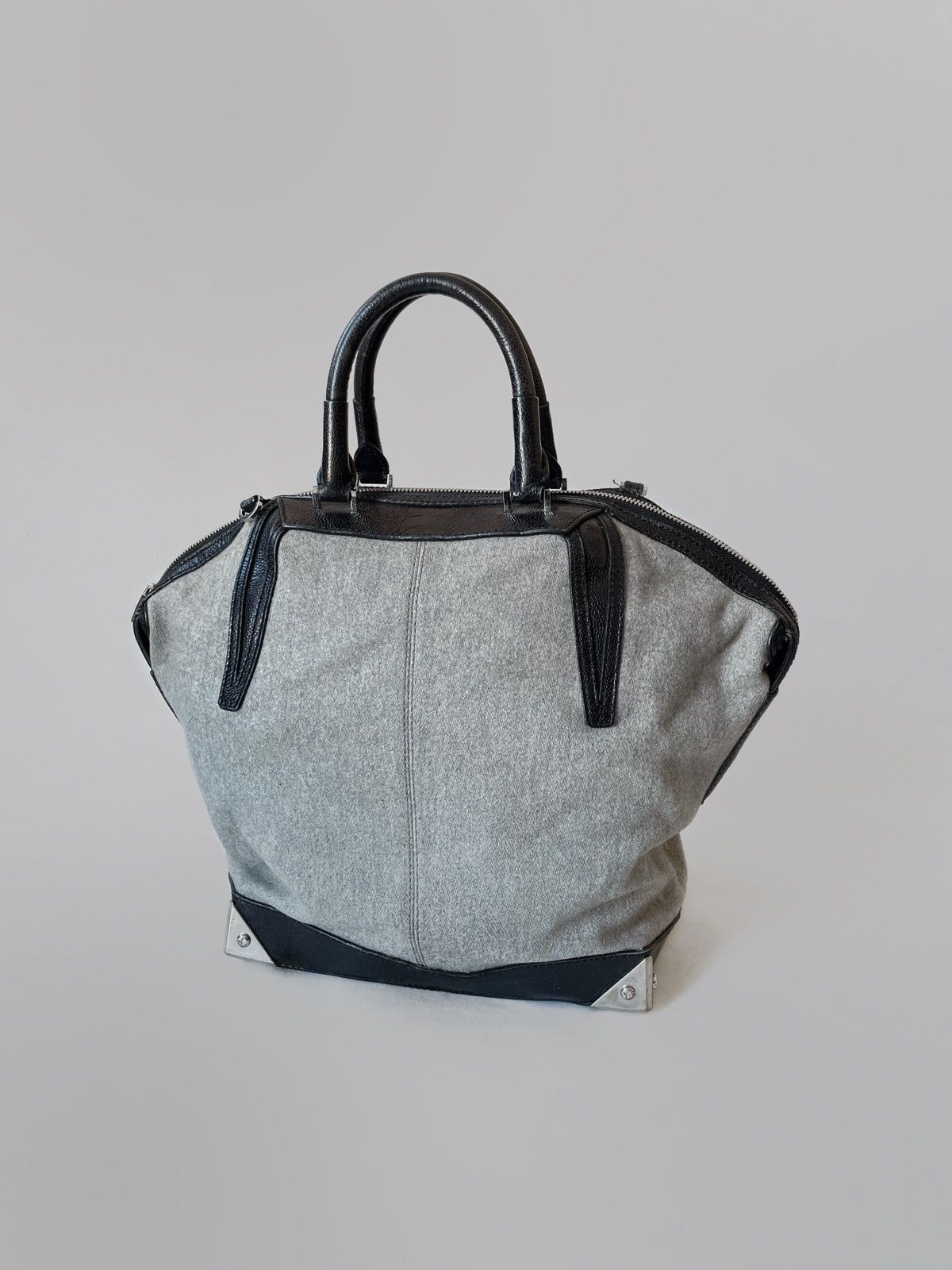 Alexander Wang Alexander Wang “Emile” Wool/leather Handbag Bag Size ONE SIZE - 1 Thumbnail