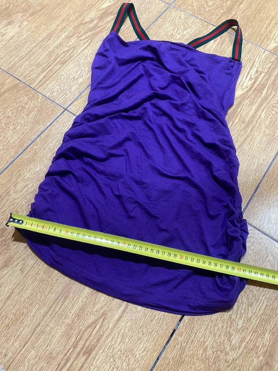 Gucci Women’s Gucci Purple Short Sleeve dress Designer Italy Size L / US 10 / IT 46 - 8 Thumbnail