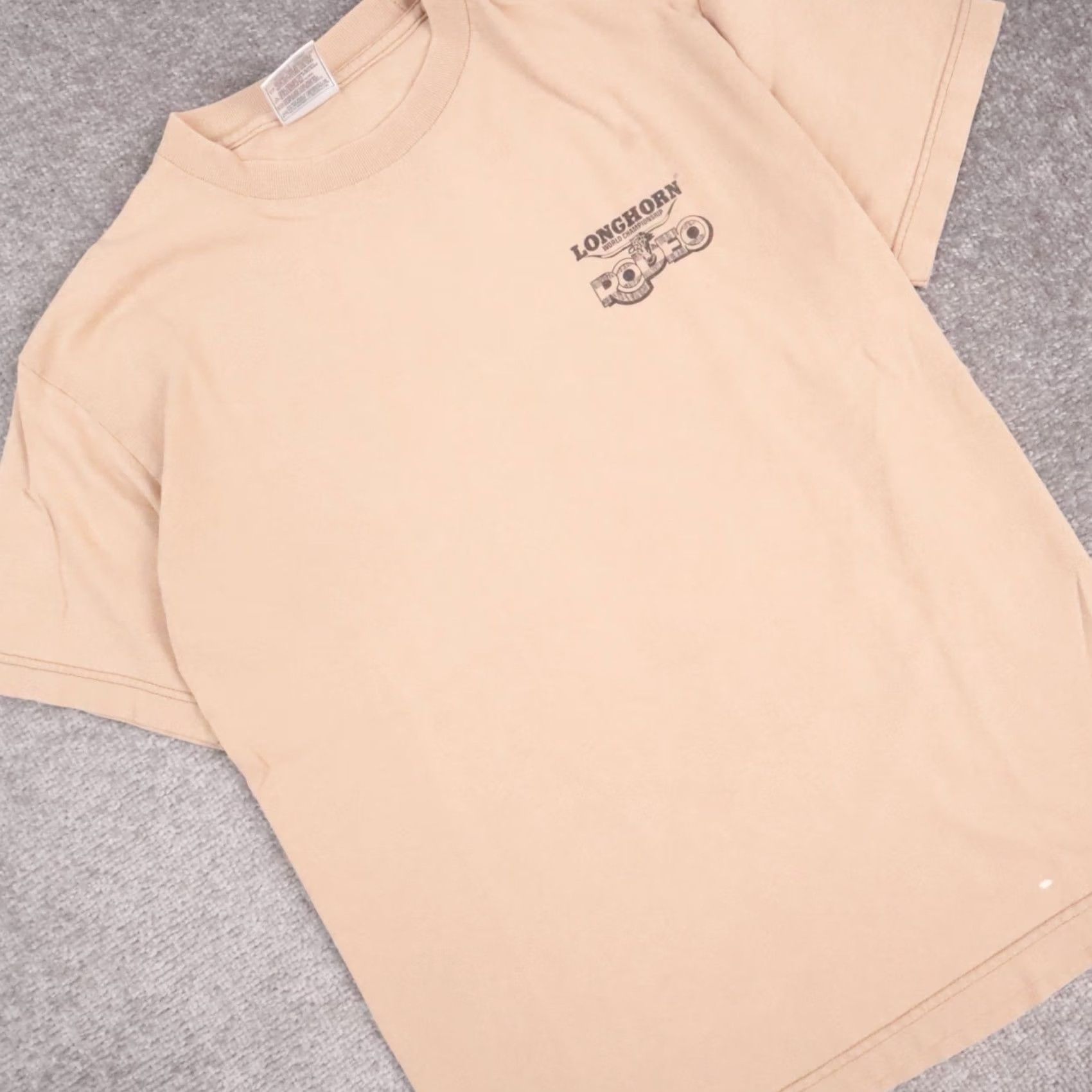 Vintage VINTAGE Texas Longhorn Rodeo Cowboys Funny Brown Short Sleeve T-Shirt Medium Y2K Size US M / EU 48-50 / 2 - 7 Thumbnail