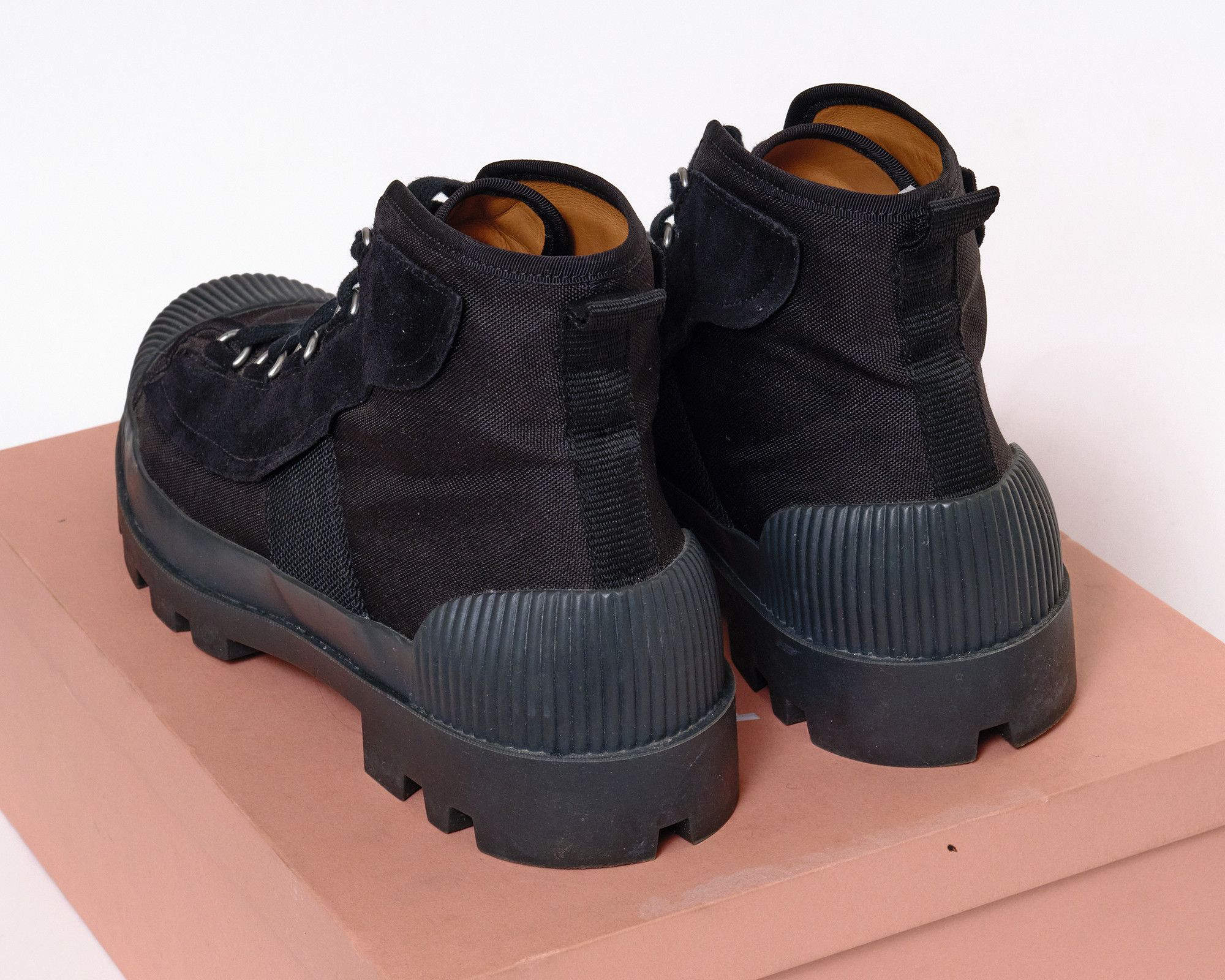 Acne Studios Daniel Nyl Boots - Nylon/Suede Size US 11 / EU 44 - 4 Thumbnail