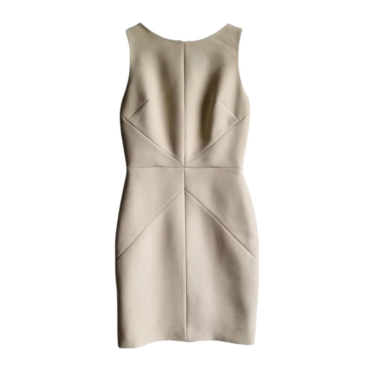 Grailed CHRISTIAN DIOR WOOL/SILK ASYMMETRICAL ARCHIVAL MID DRESS Us4 Size S / US 4 / IT 40 - 1 Thumbnail