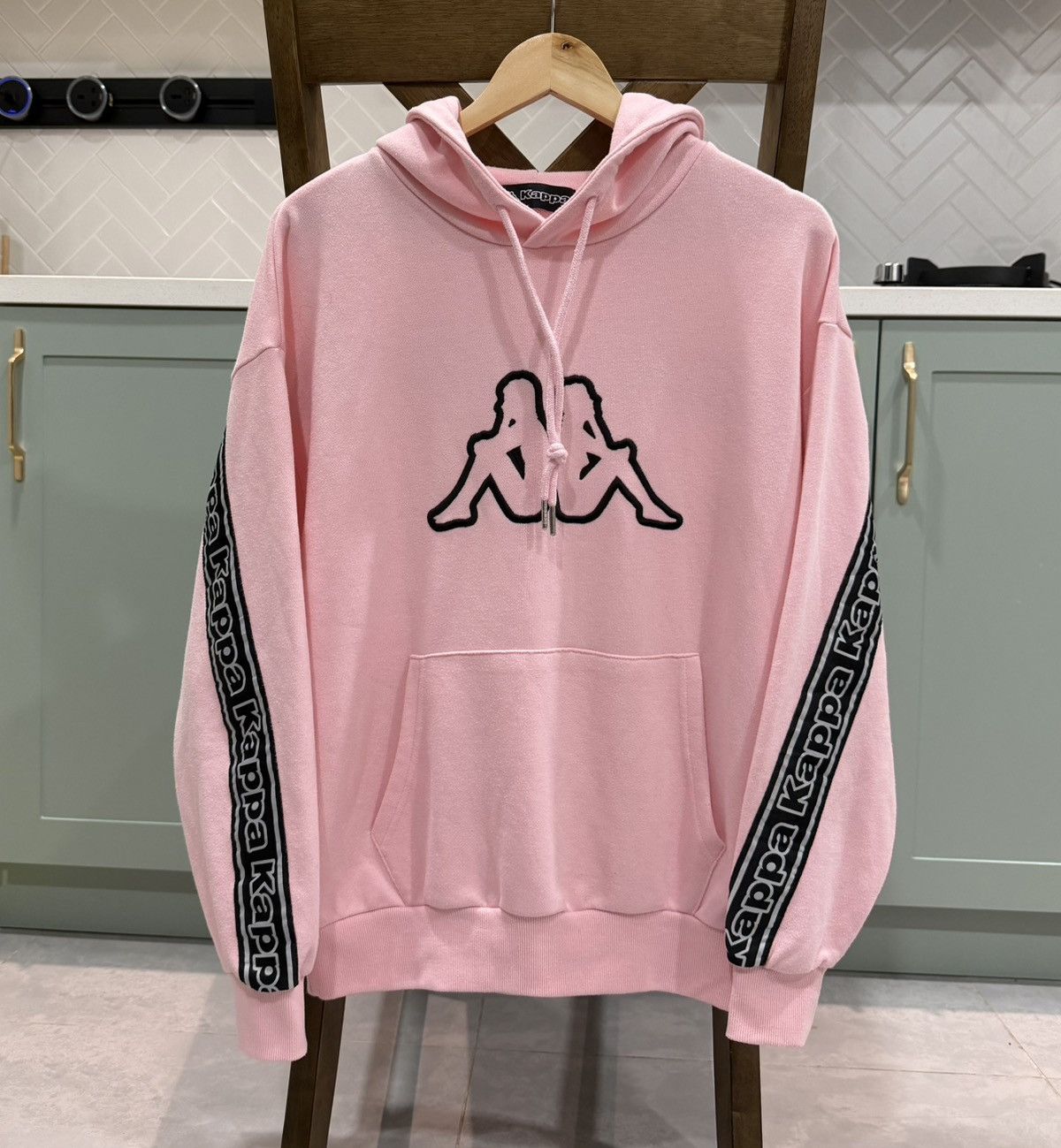 Kappa Kappa Embroidery Big Logo Hoodie Sweatshirt Size M / US 6-8 / IT 42-44 - 11 Thumbnail