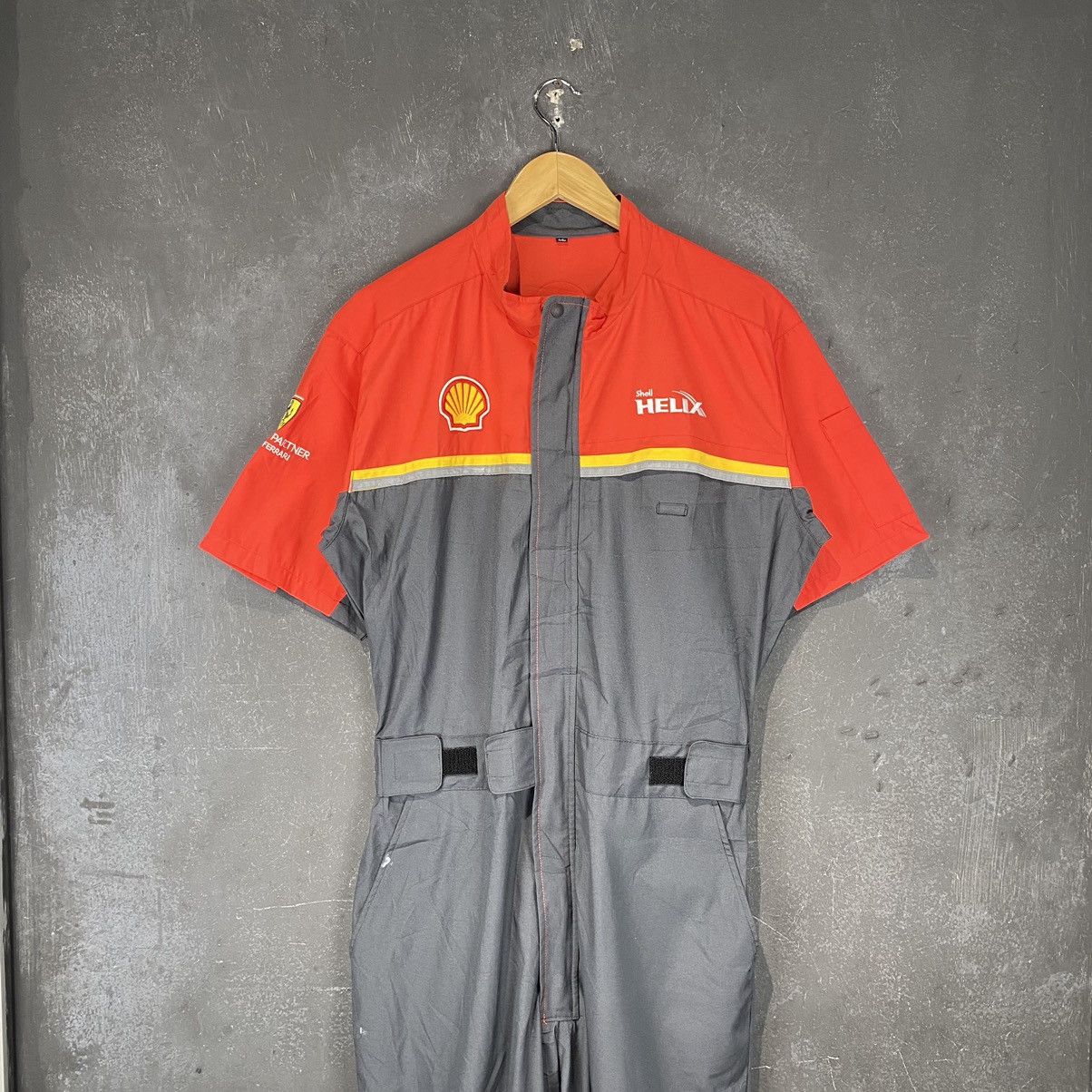 Ferrari 90s Shell Scuderia Ferrari Circuit Coverall Size US XL / EU 56 / 4 - 1 Thumbnail