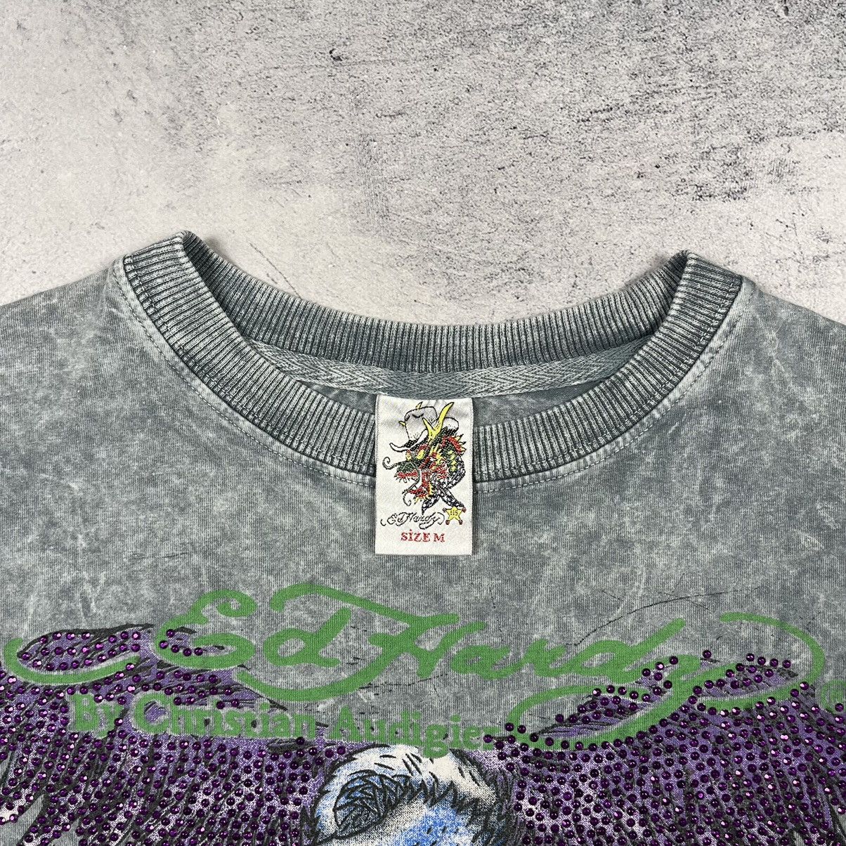 Ed Hardy Vintage Ed Hardy Y2K skulls tie-dye T shirt 00’s Size US M / EU 48-50 / 2 - 12 Thumbnail