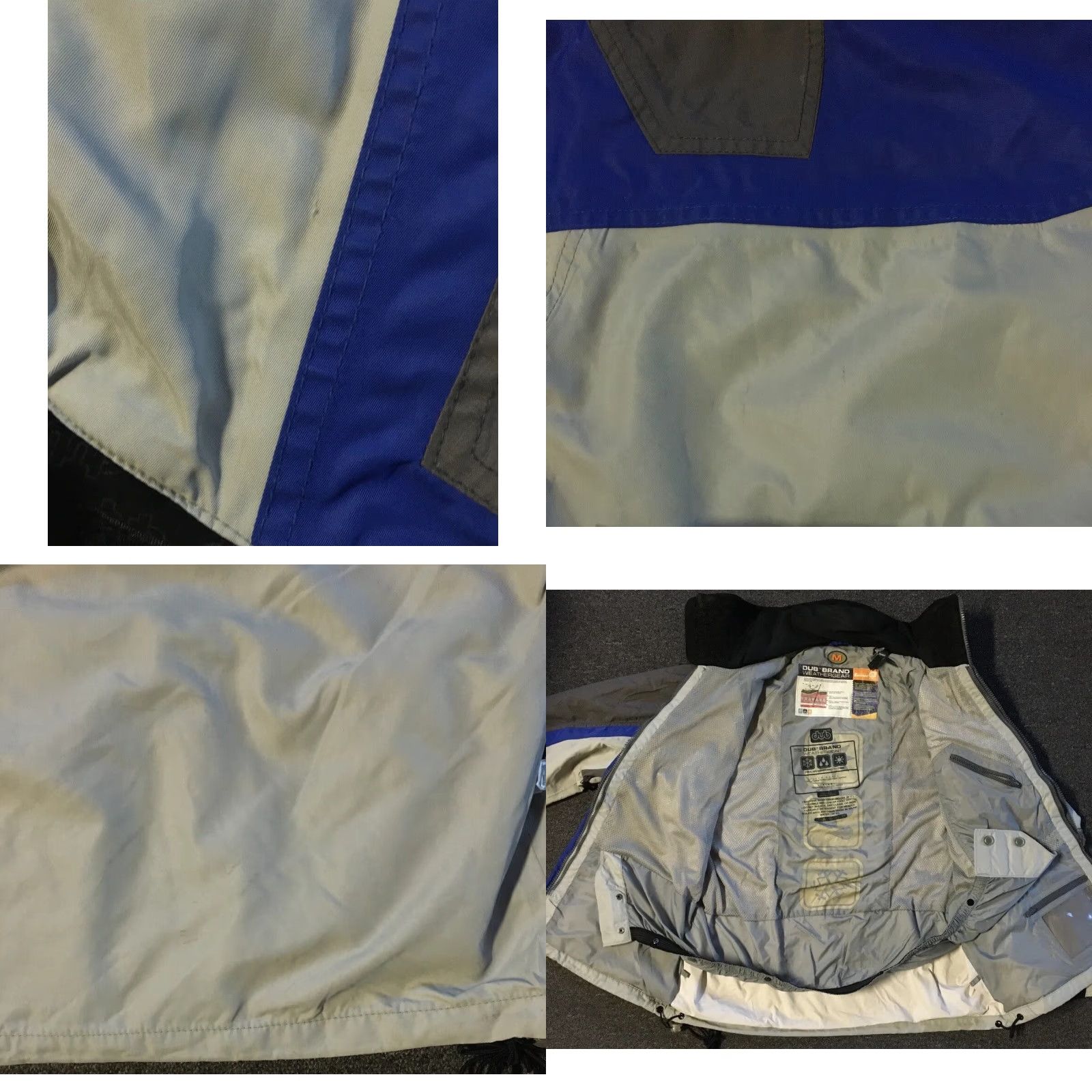 J Brand Vtg 90s Dub Brand Weathergear Jacket M Snowboard Droors DC Shoes Skate Kalis Ski Shirt? Size US M / EU 48-50 / 2 - 9 Thumbnail