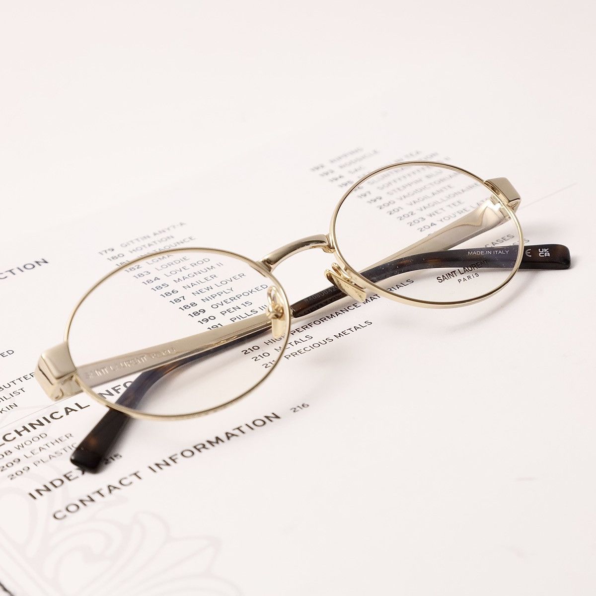 Saint Laurent Paris SAINT LAURENT SL 692 OPT GLASSES Size ONE SIZE - 9 Thumbnail