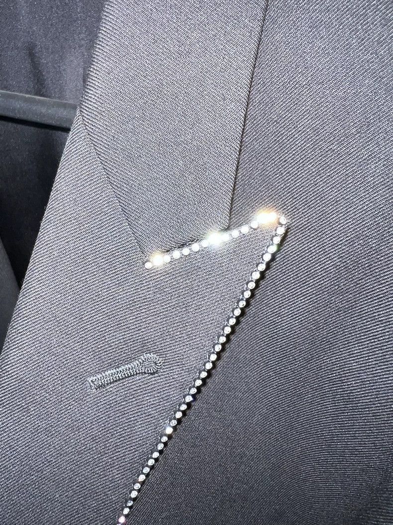 Saint Laurent Paris Classic Saint Laurent Black Suit Jacket-2506 Size US M / EU 48-50 / 2 - 3 Thumbnail