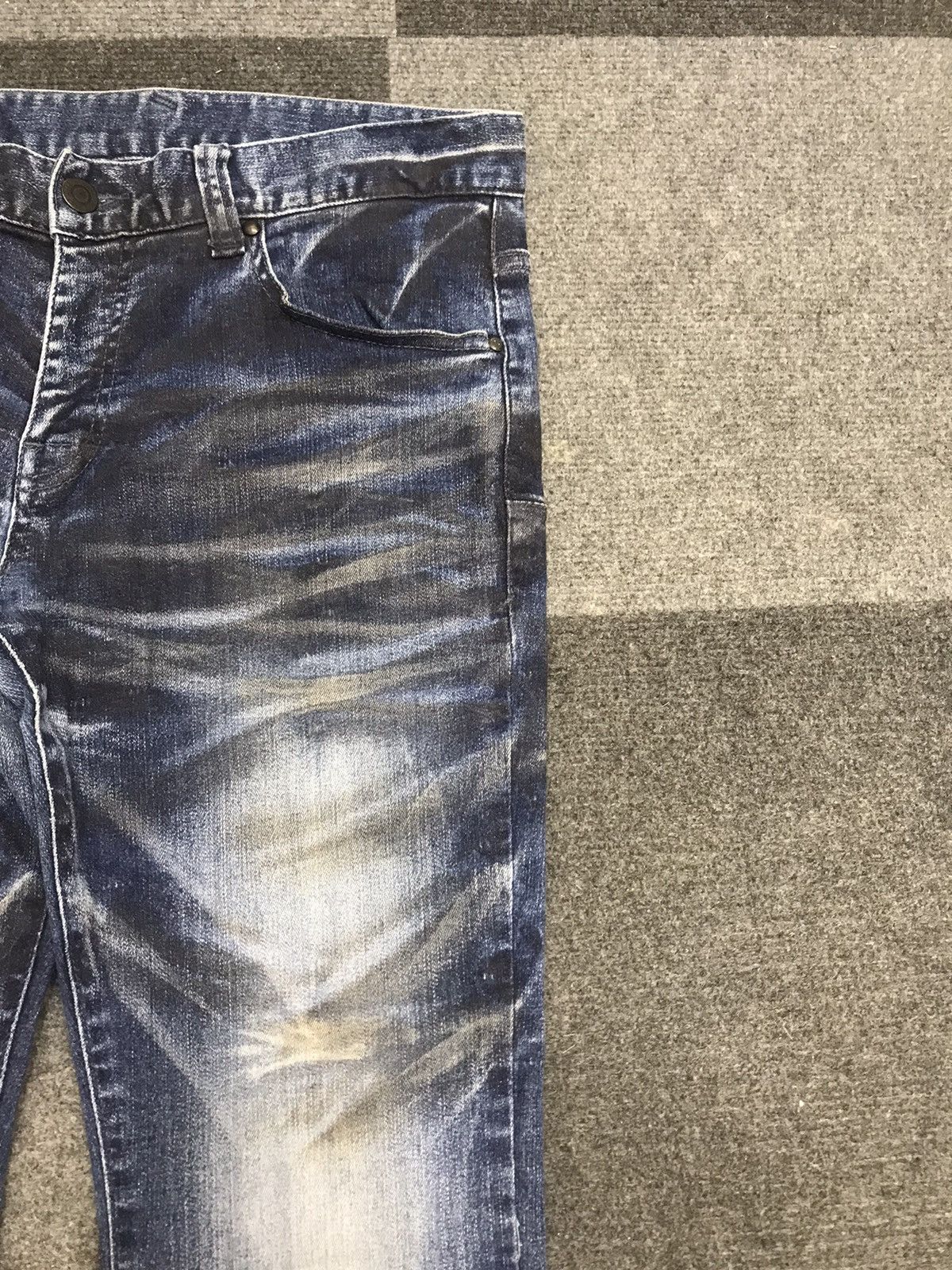 Tornado Mart Tornado Mart Japan Claw Mark Fades Denim F277 Size US 33 - 3 Thumbnail