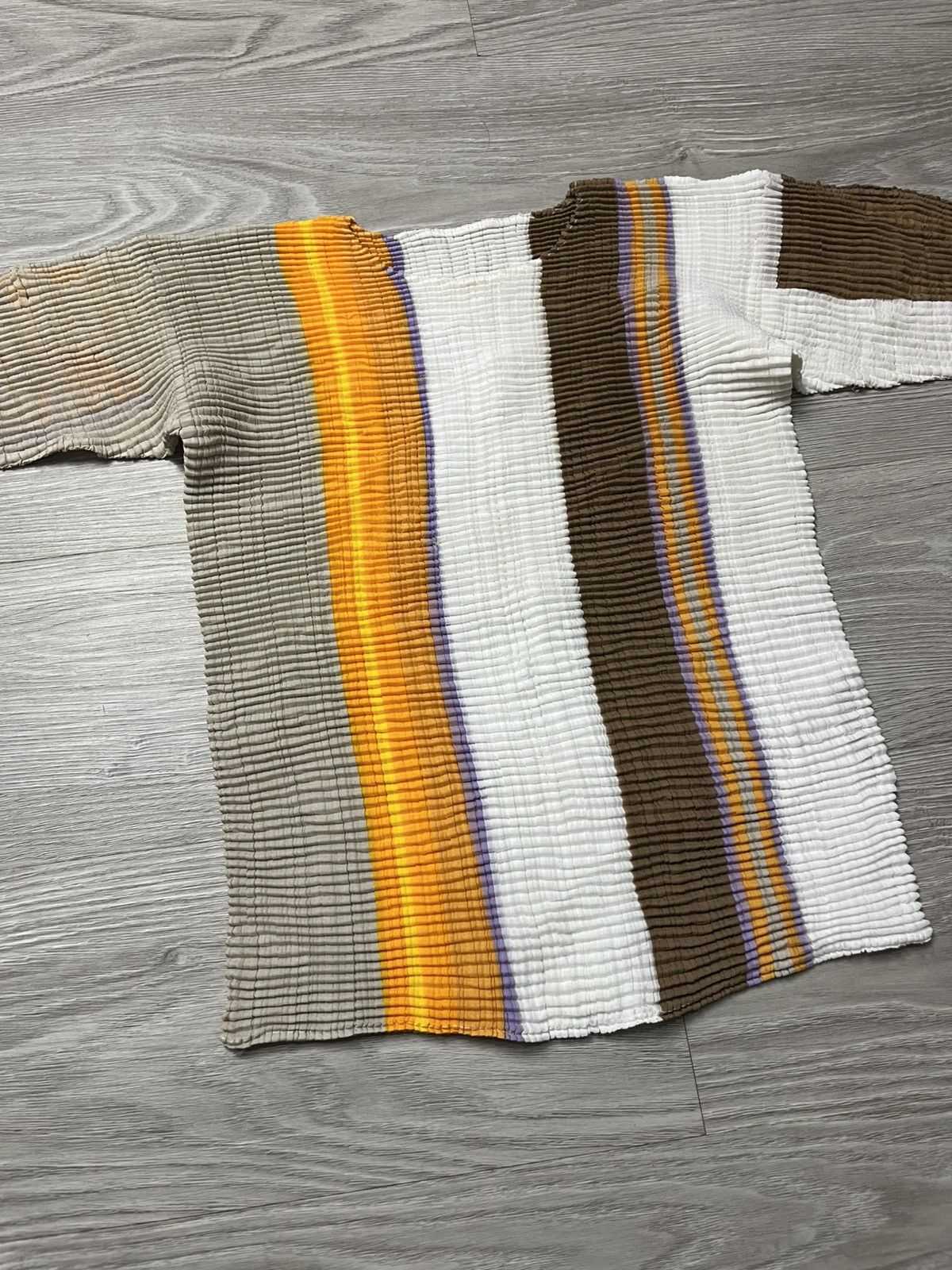 Pleats Please Issey Miyake Issey Miyake Rainbow Pleats Shirt Size M / US 6-8 / IT 42-44 - 8 Thumbnail