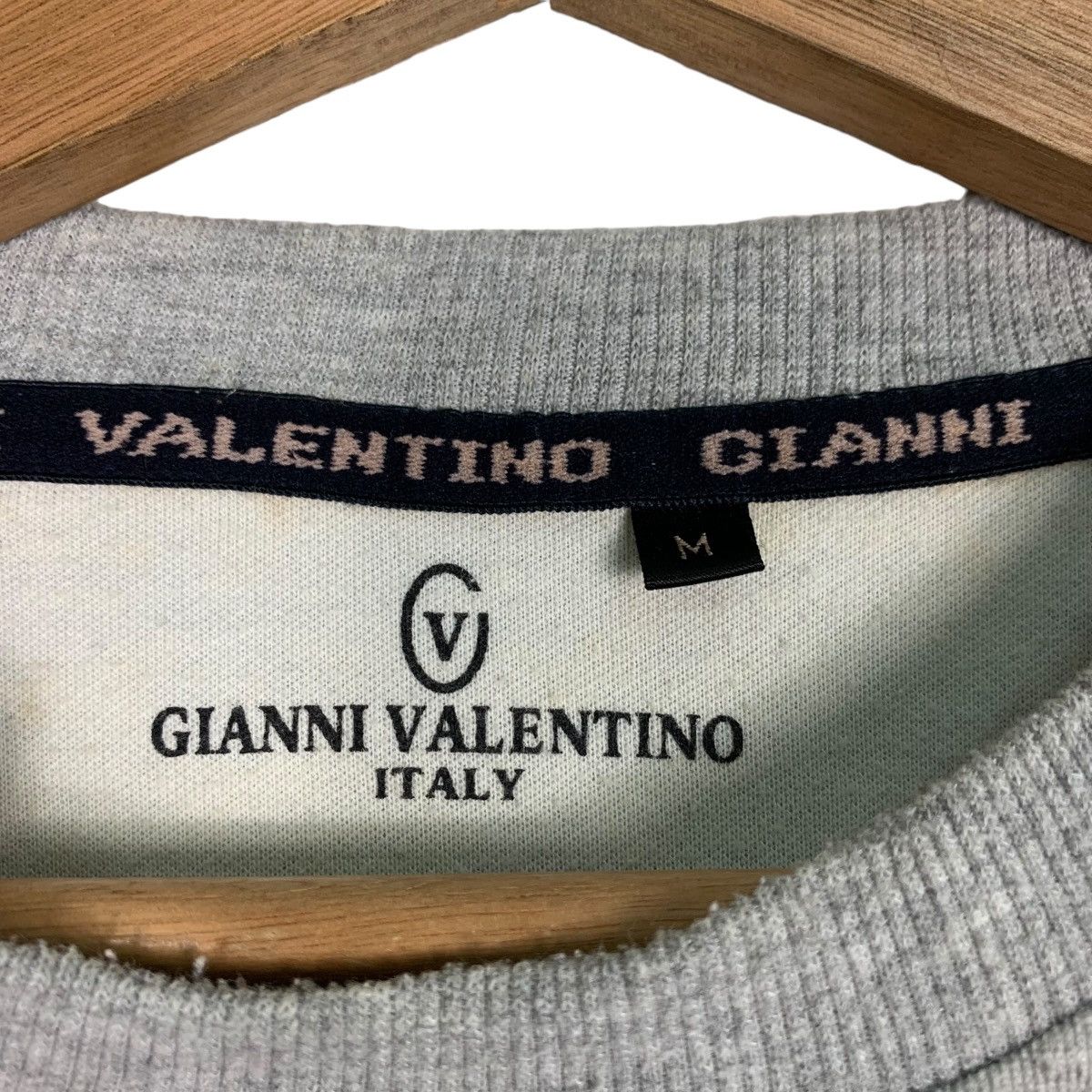 Gianni Valentino GIANNI VALENTINO Embroidery Big Logo Sweatshirts #0619-C29 Size US M / EU 48-50 / 2 - 9 Thumbnail