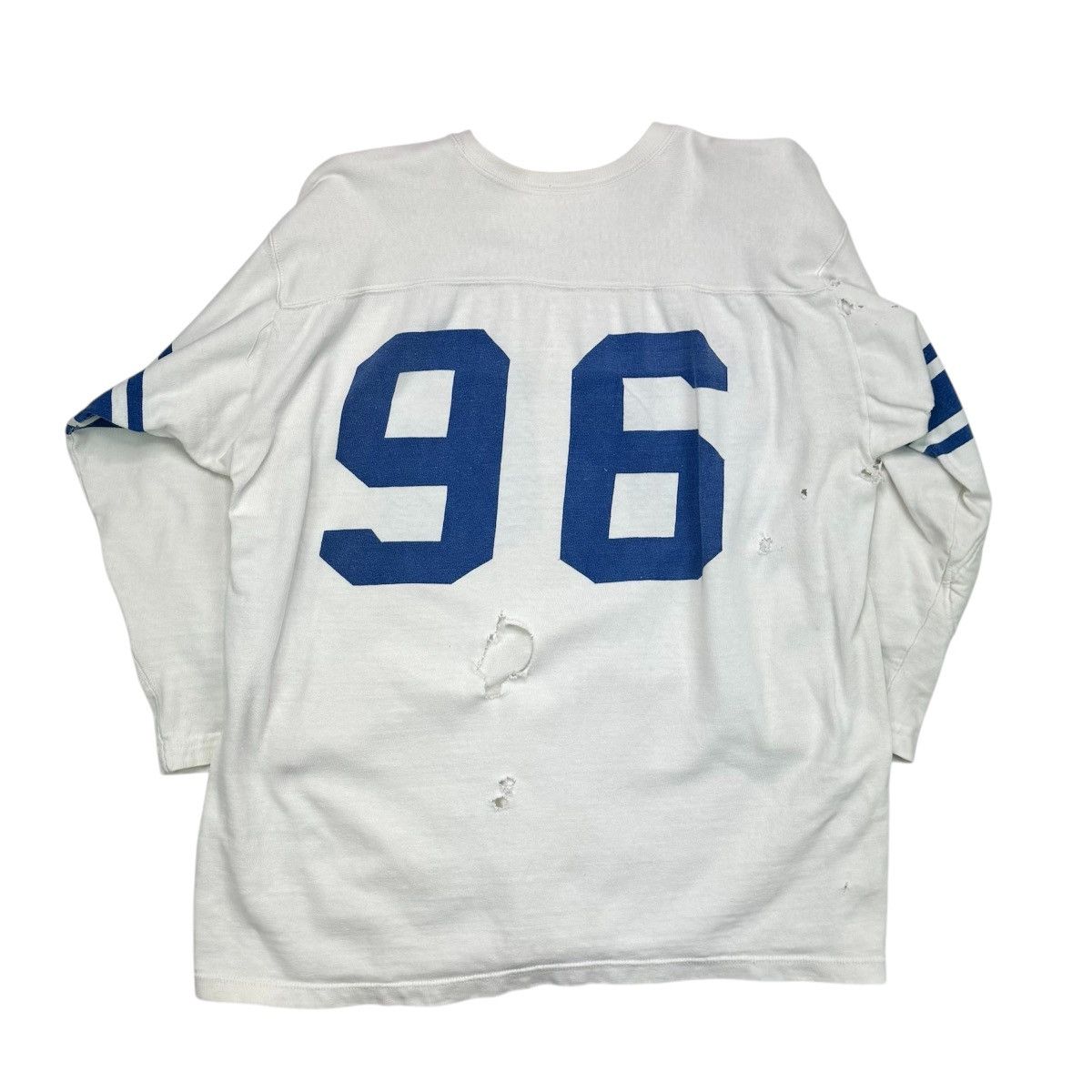 Russell Athletic VINTAGE 60'S THRASHED FOOTBALL JERSEY Size US XL / EU 56 / 4 - 4 Thumbnail