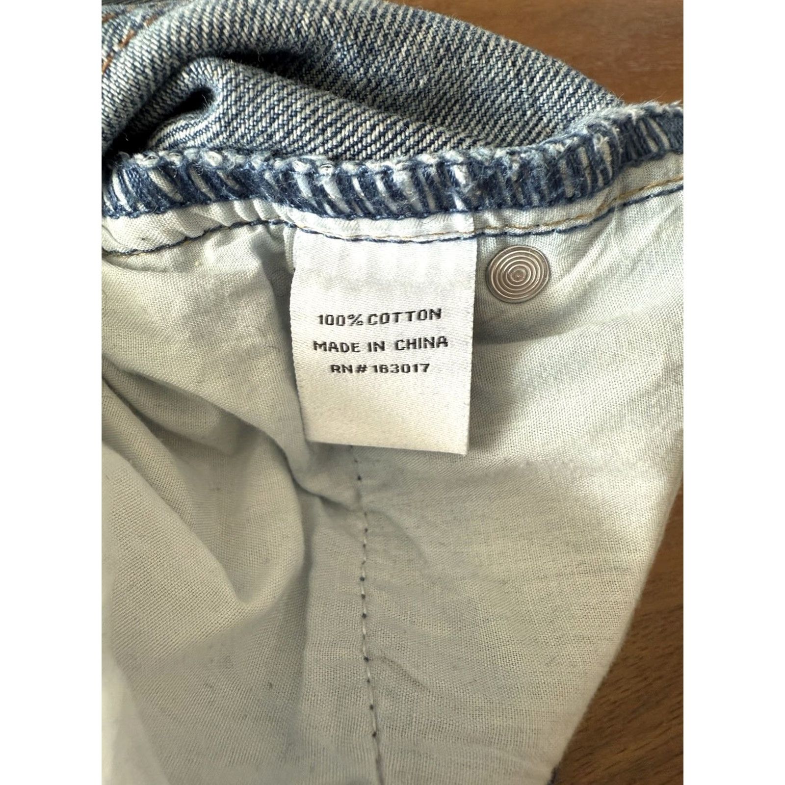 PRINCESS POLLY Princess Polly Jeans Womens 4 US Tapered Leg High Rise 28x29 Button Fly Denim 100% Cotton Blue 5-Pocket Vintage No Logo Retro 80s 90s City Size 27" / US 4 / IT 40 - 5 Thumbnail