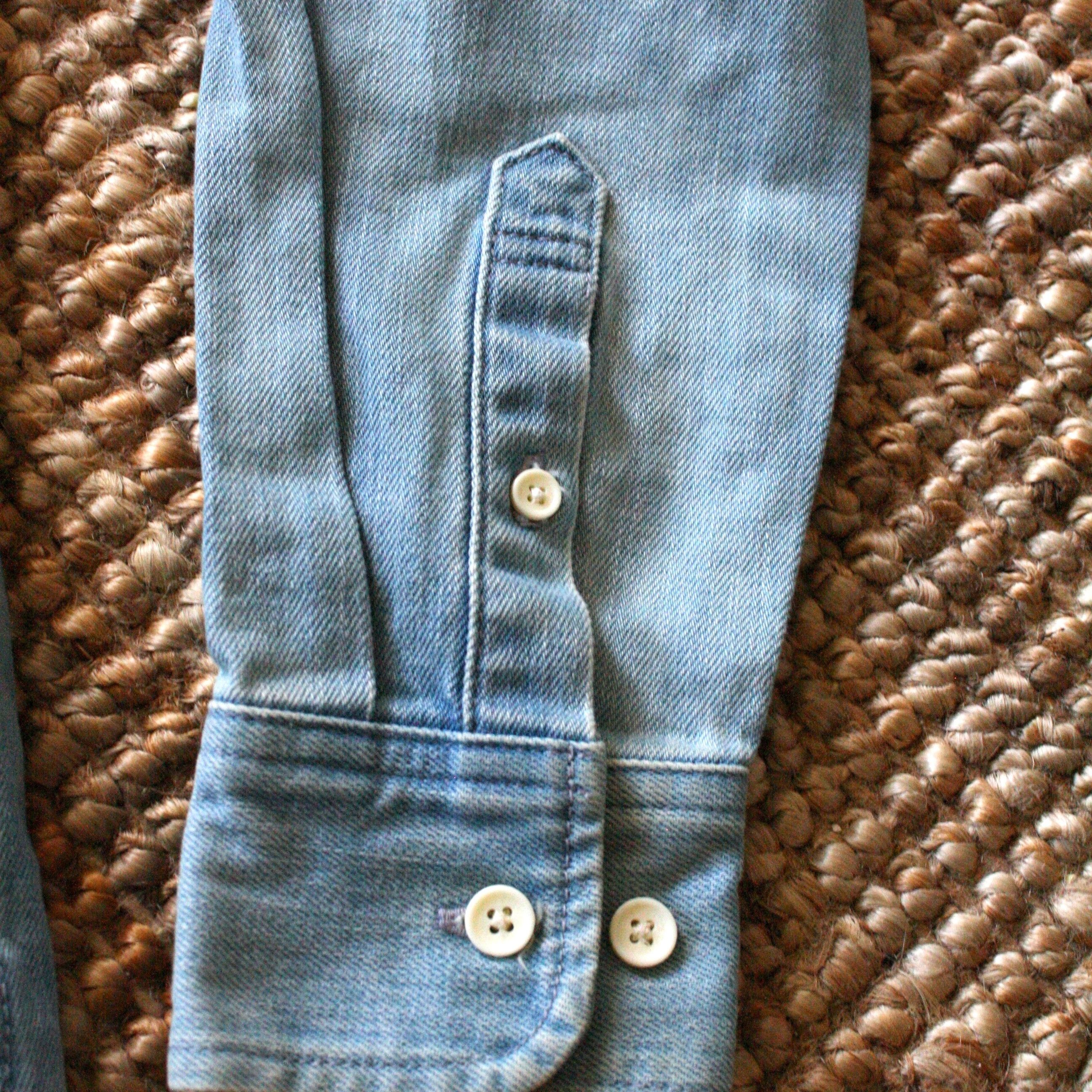 Other Light Wash Chambray BD Work Shirt — Repro Americana Workwear Size US XS / EU 42 / 0 - 4 Thumbnail