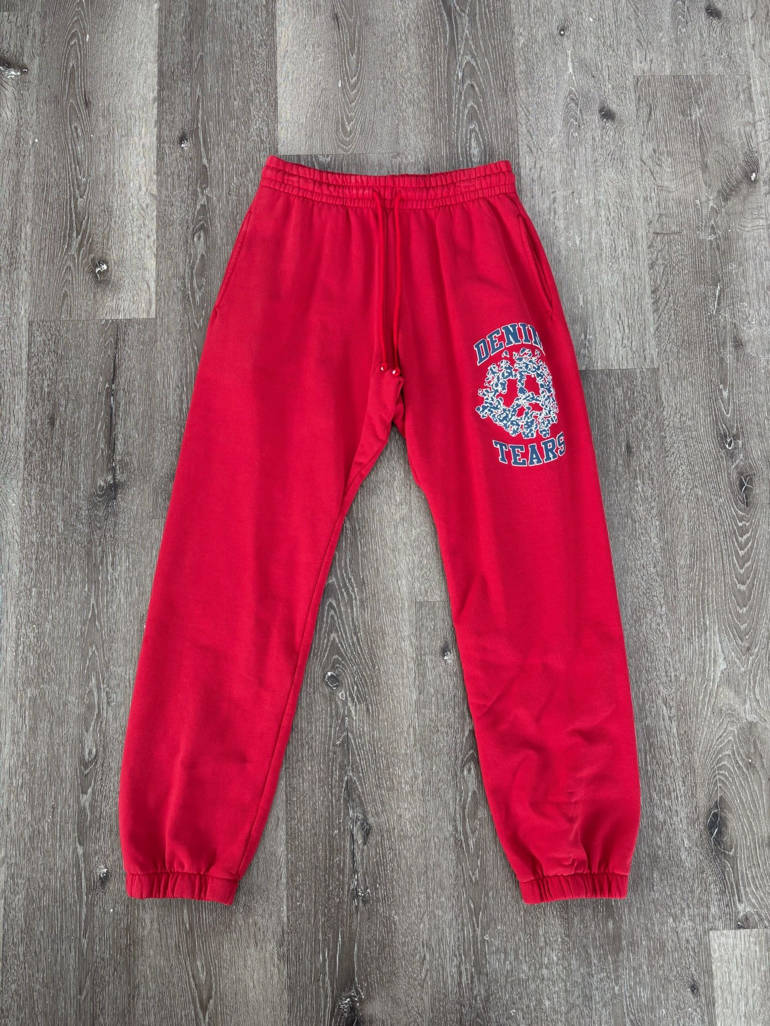 DENIM TEARS Denim Tears "Denim University"(SS24) (Red) (SET) Size US M / EU 48-50 / 2 - 4 Thumbnail