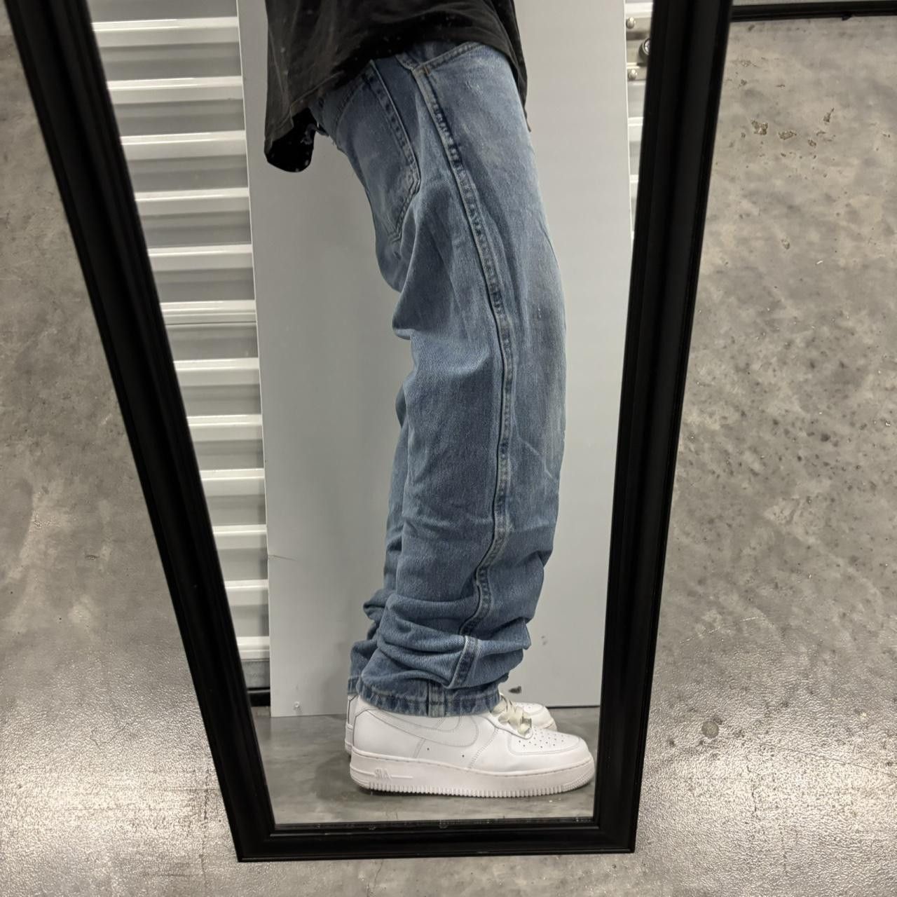 Japanese Brand × Vintage Crazy Vintage Y2K/2000s Light Wash Essential Denim Jeans! Size US 34 / EU 50 - 2 Thumbnail