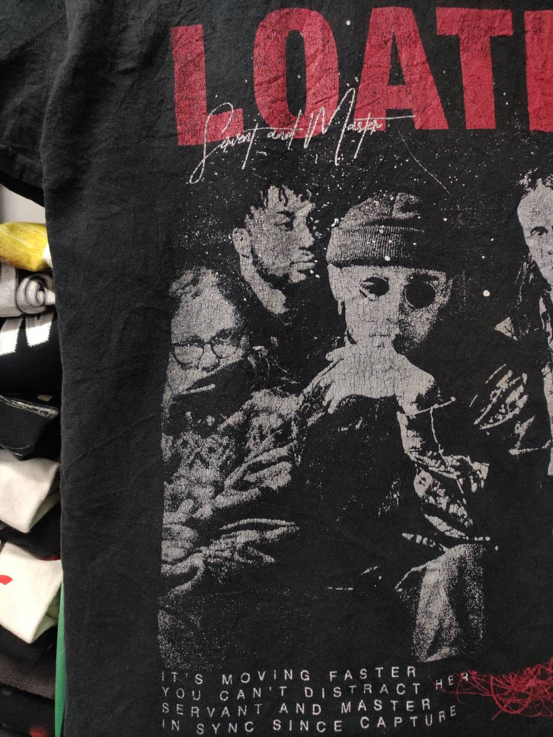 Band Tees Laothe " Servant and Master " Single Promo T-Shirt Size US L / EU 52-54 / 3 - 4 Thumbnail