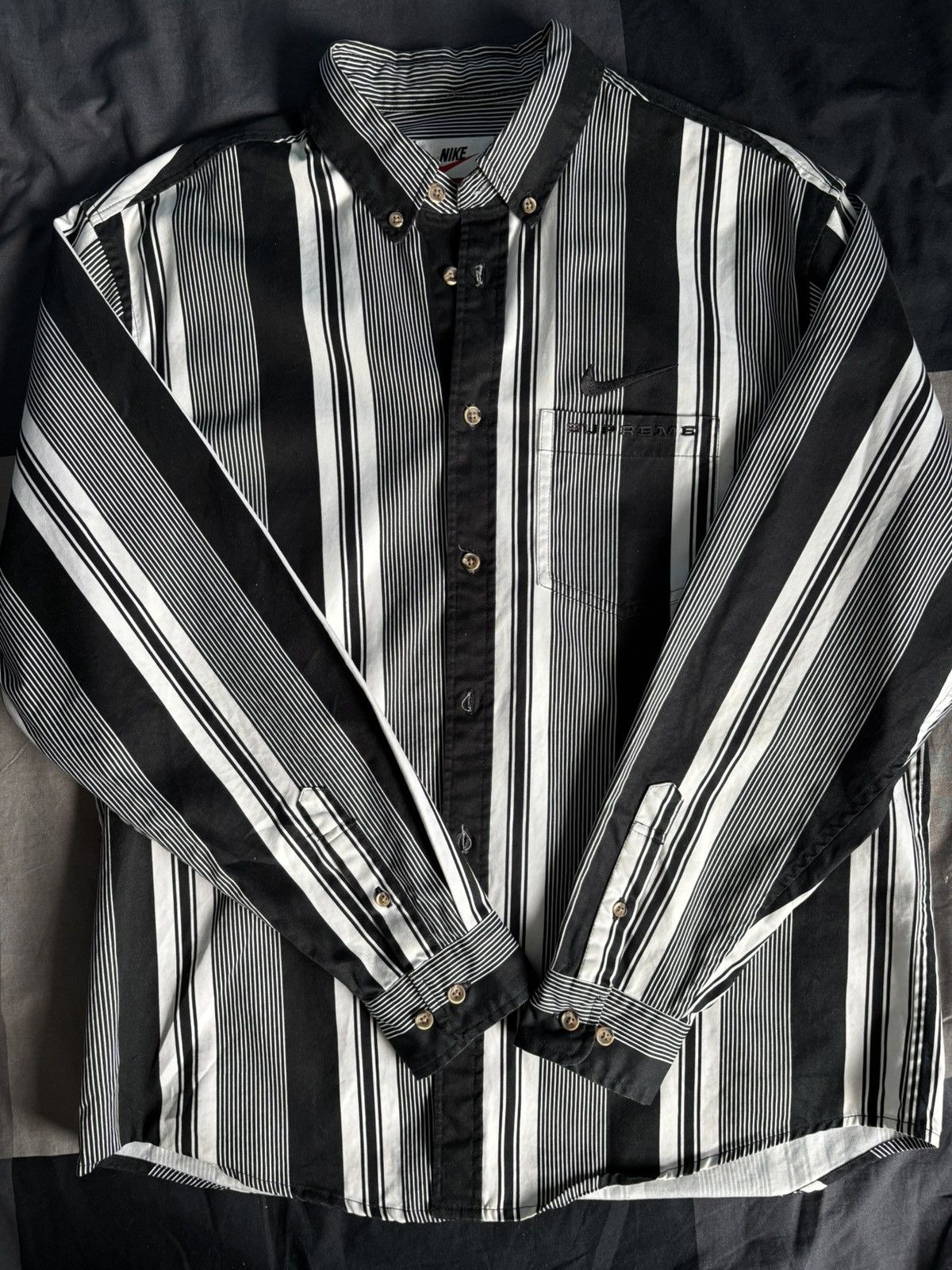 Nike × Supreme Supreme nike cotton twill shirt | Grailed
