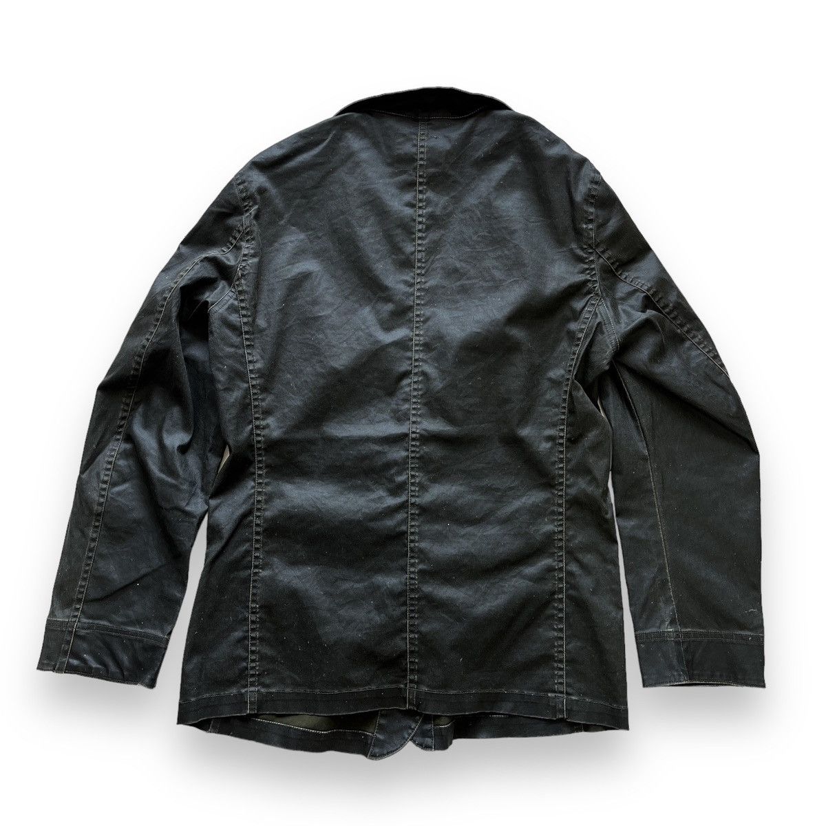 Takeo Kikuchi Takeo Kikuchi Three Buttons Waxed Jacket Size US L / EU 52-54 / 3 - 4 Thumbnail