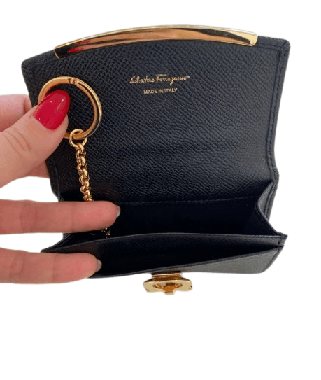 Salvatore Ferragamo o1s1rm0526 Size : OS / Wallet in Black Size ONE SIZE - 2 Thumbnail
