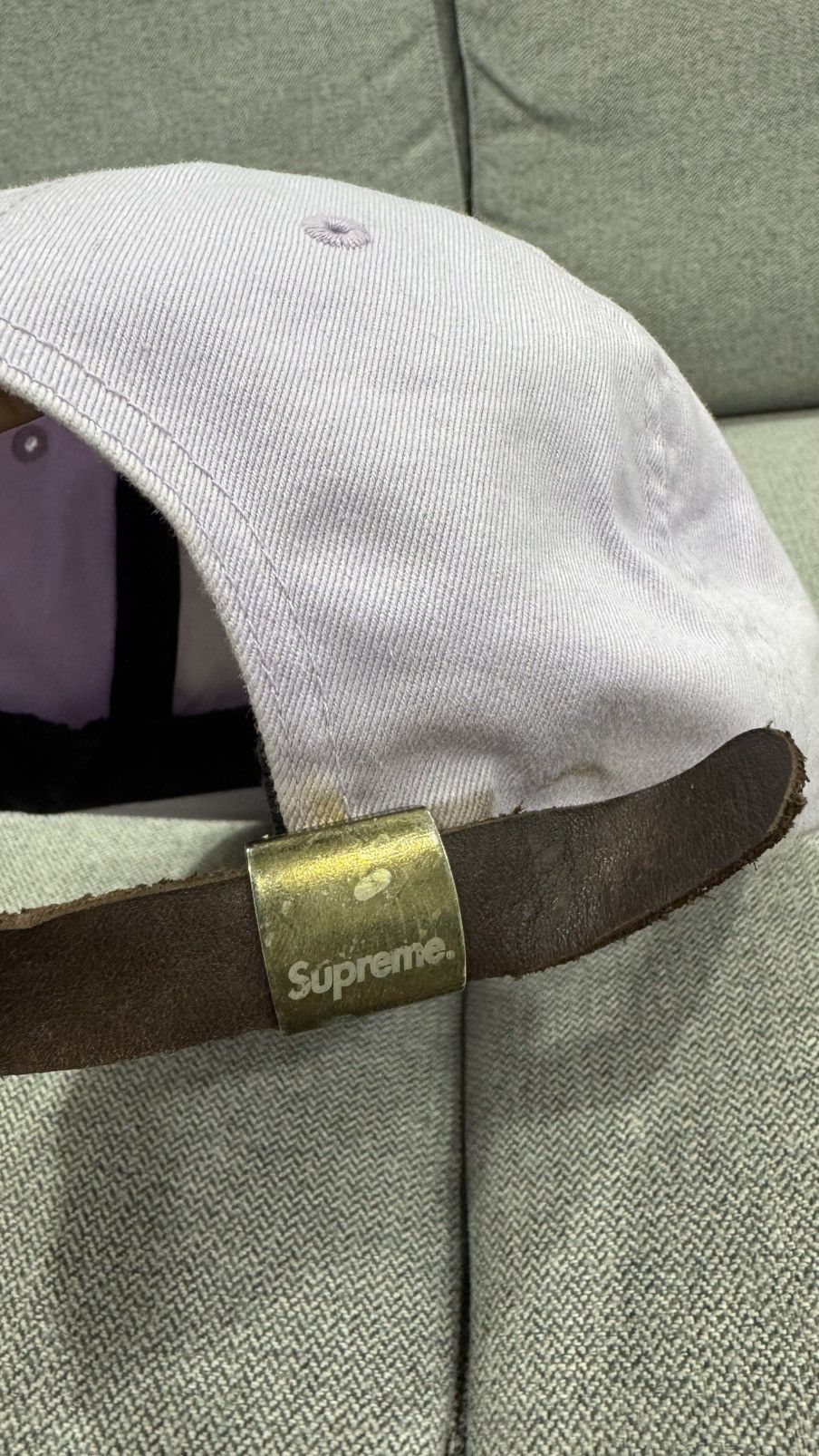Supreme Supreme Multicolor Twill Classic Logo 6 - Panel Cap Size ONE SIZE - 7 Thumbnail