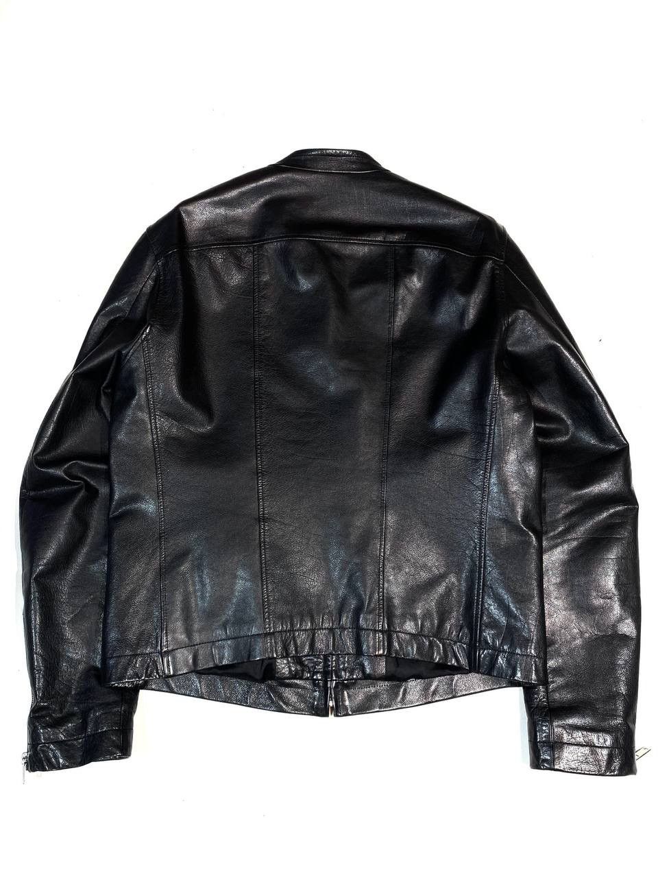 Sandro Sandro Paris Men Leather Jacket Black Biker Motorcycle Size US L / EU 52-54 / 3 - 2 Thumbnail