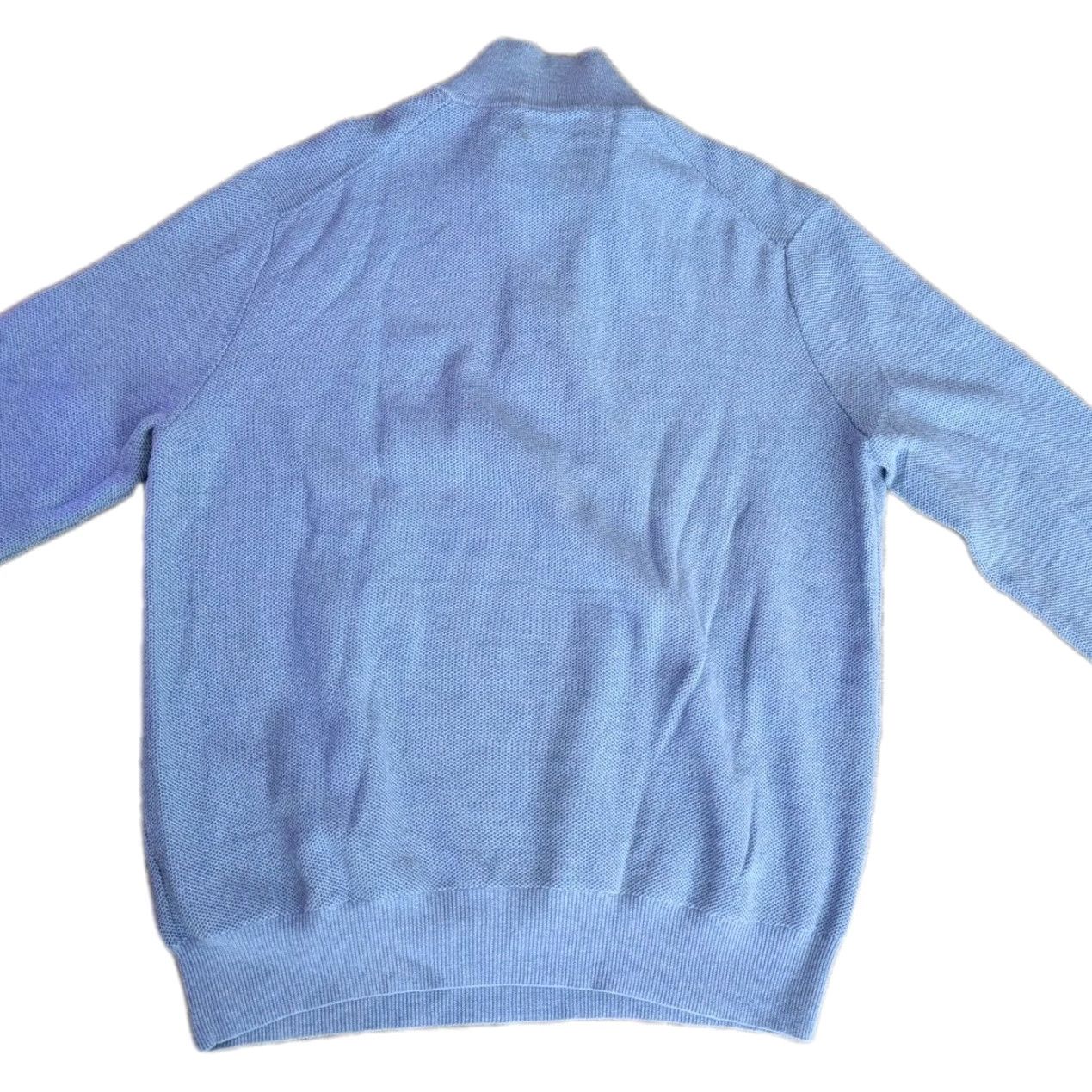 Polo Ralph Lauren Polo Ralph Lauren Quarter Zip Pullover Sweater Men's XL Blue Size US XL / EU 56 / 4 - 2 Thumbnail
