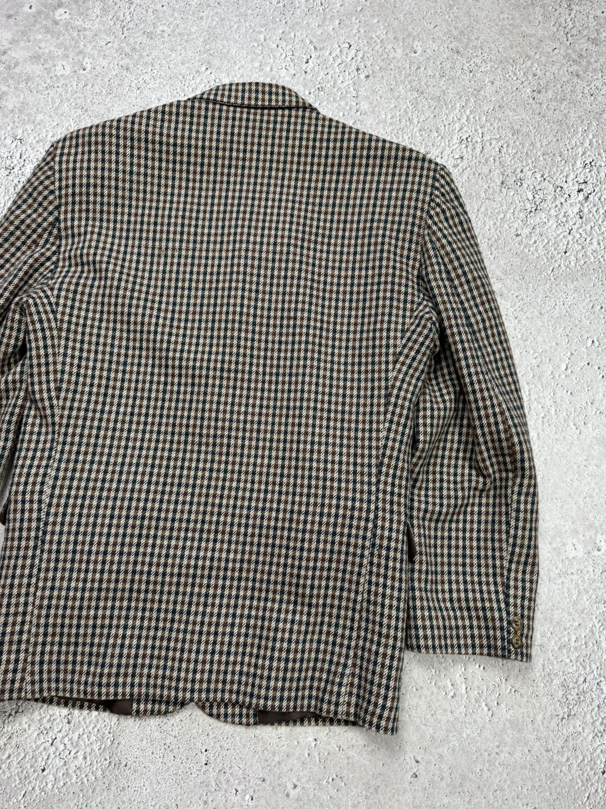 Other Vintage Wool Blend Plaid Blazer Jacket Made In Britain Size US M / EU 48-50 / 2 - 9 Thumbnail
