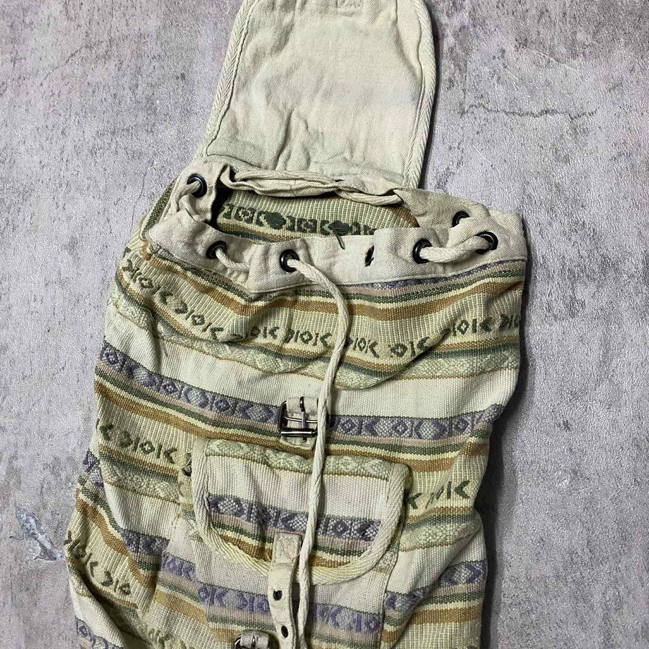 Other Cream and purple boho backpack #festivalvibes Size ONE SIZE - 3 Thumbnail